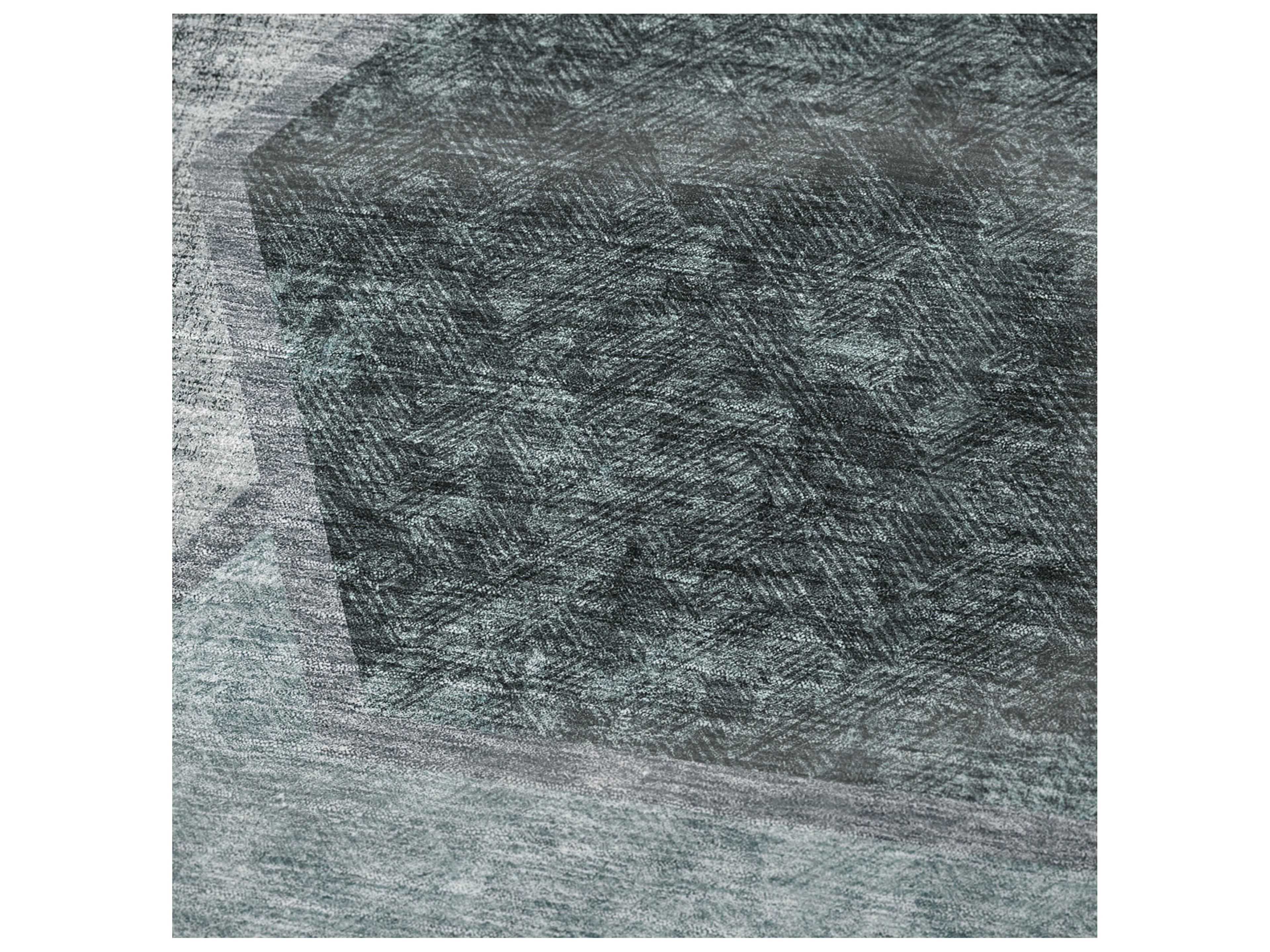 Dalyn Sherpa Teal Polyester Throw