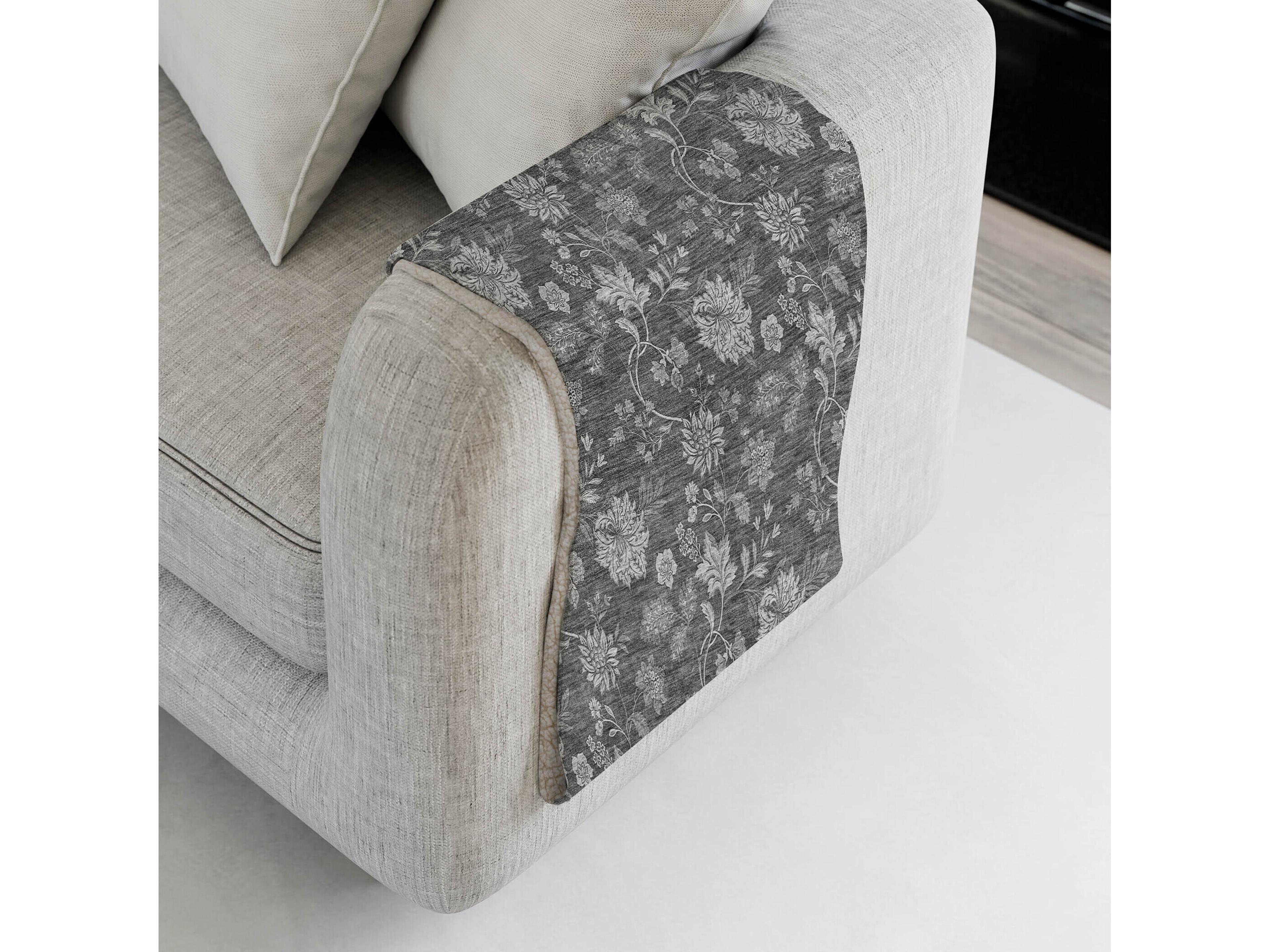 Dalyn Sherpa Gray Polyester Throw