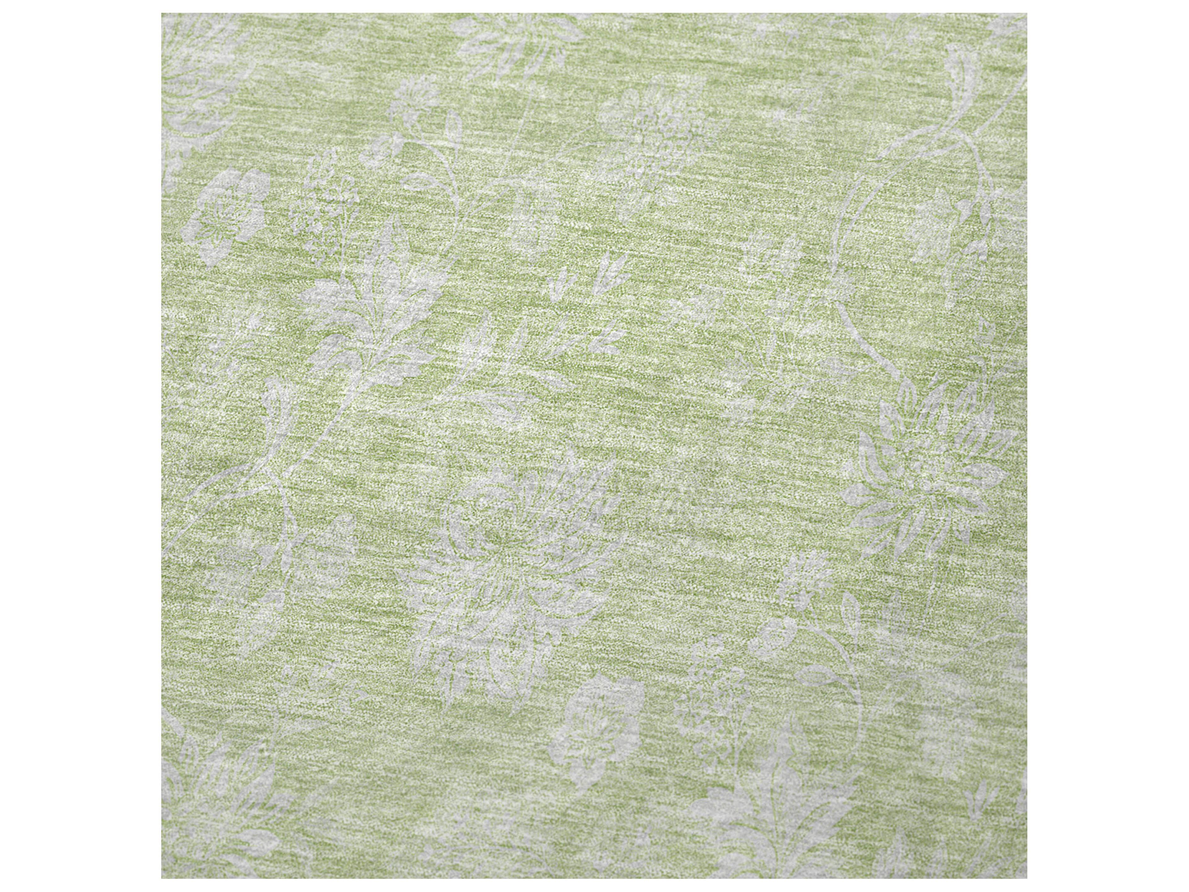 Dalyn Sherpa Green Polyester Throw
