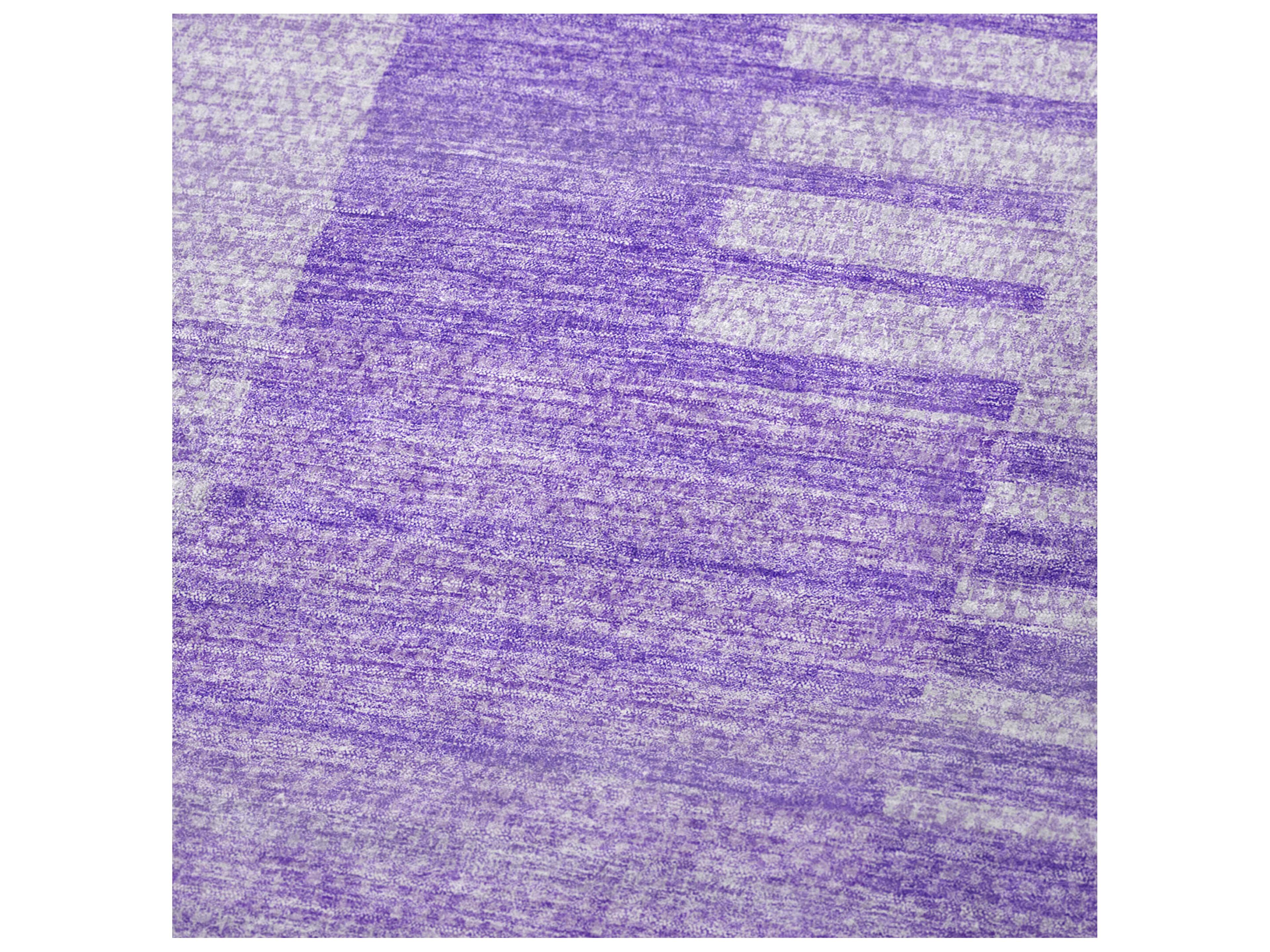 Dalyn Sherpa Purple Polyester Throw
