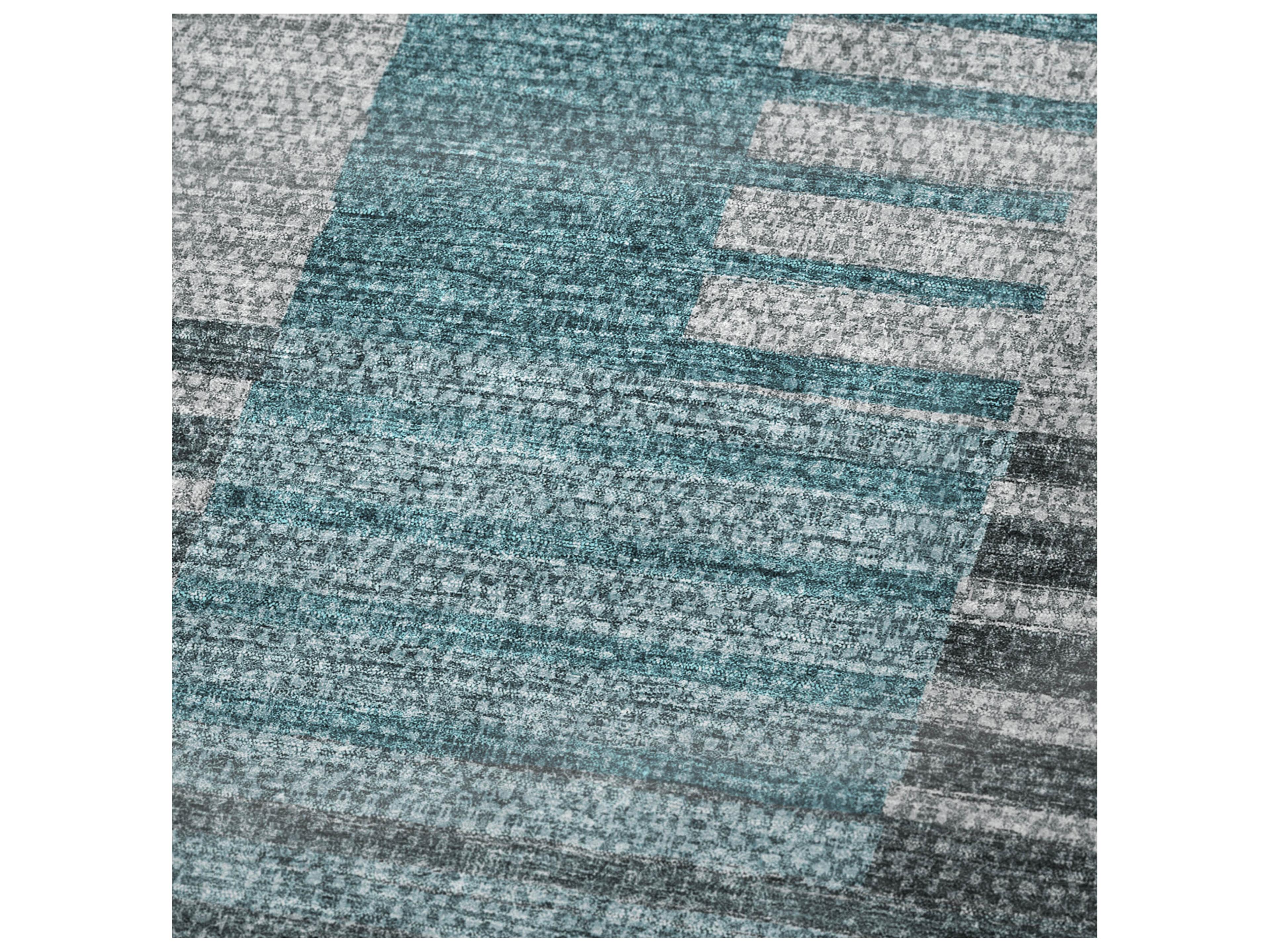 Dalyn Sherpa Teal Polyester Throw