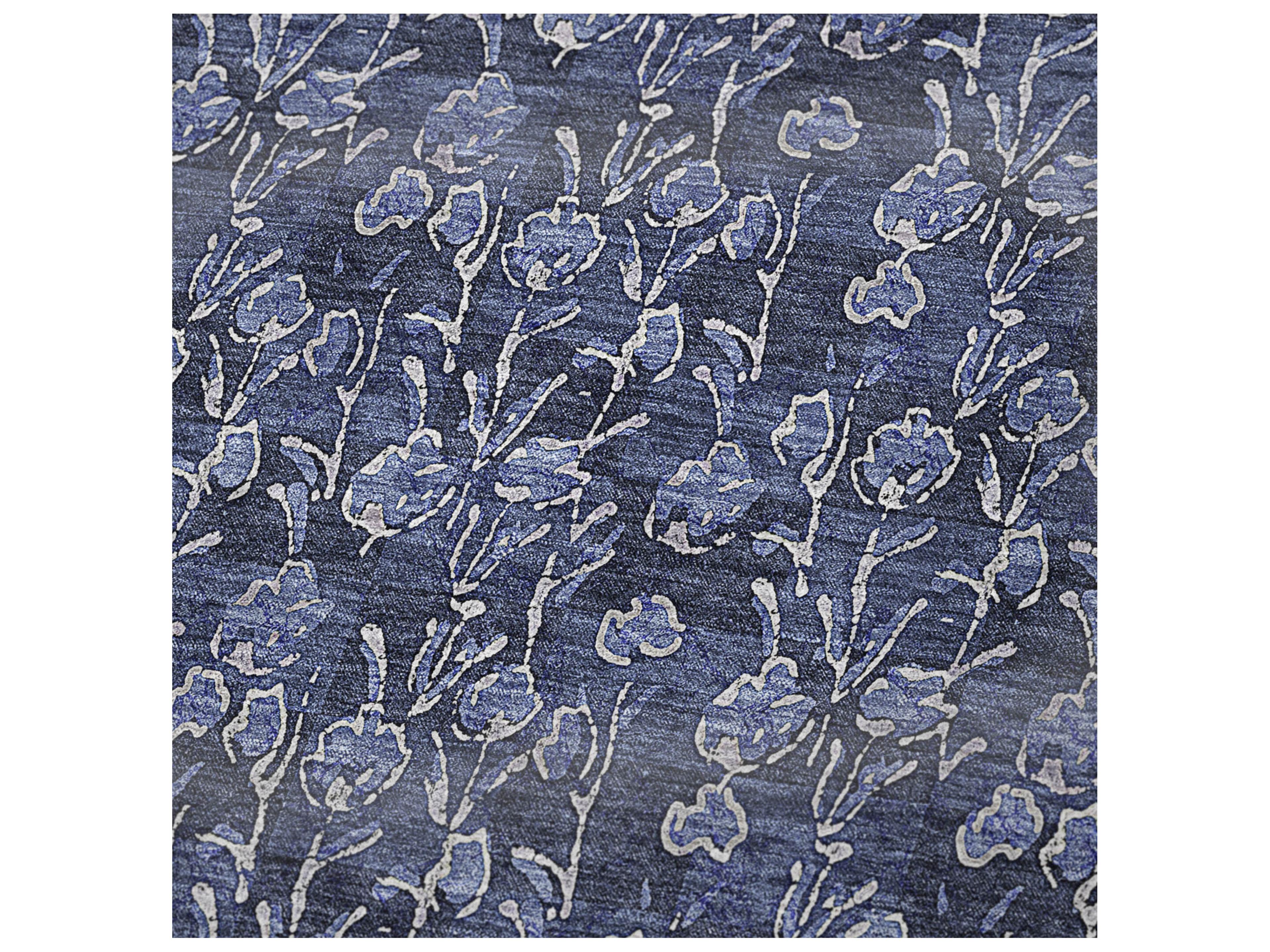 Dalyn Sherpa Blue Polyester Throw