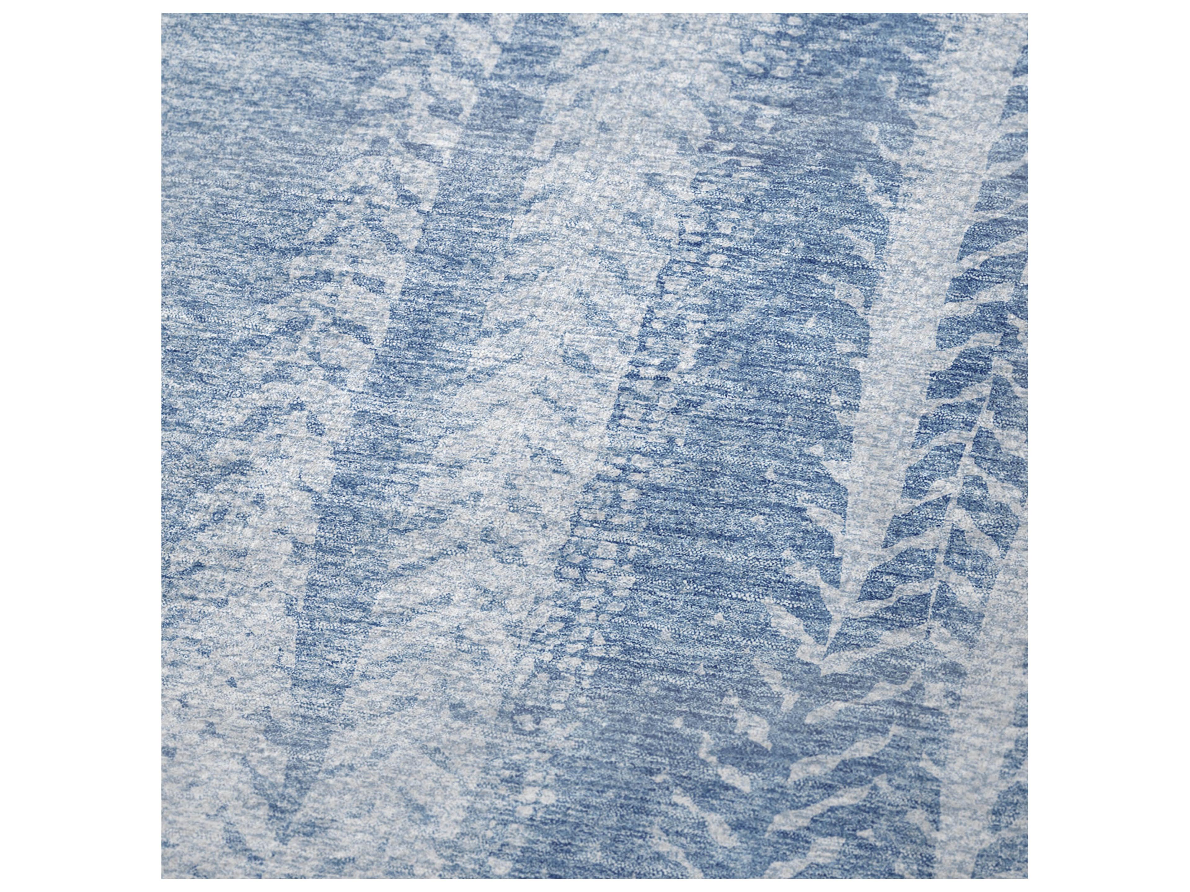 Dalyn Sherpa Blue Polyester Throw