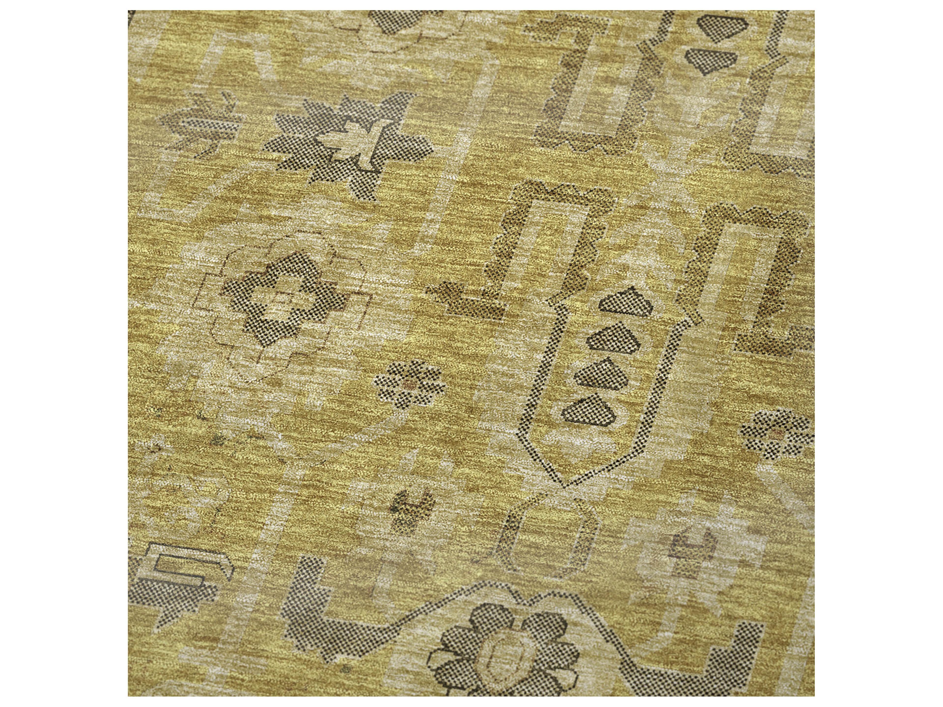 Dalyn Sherpa Gold Polyester Throw