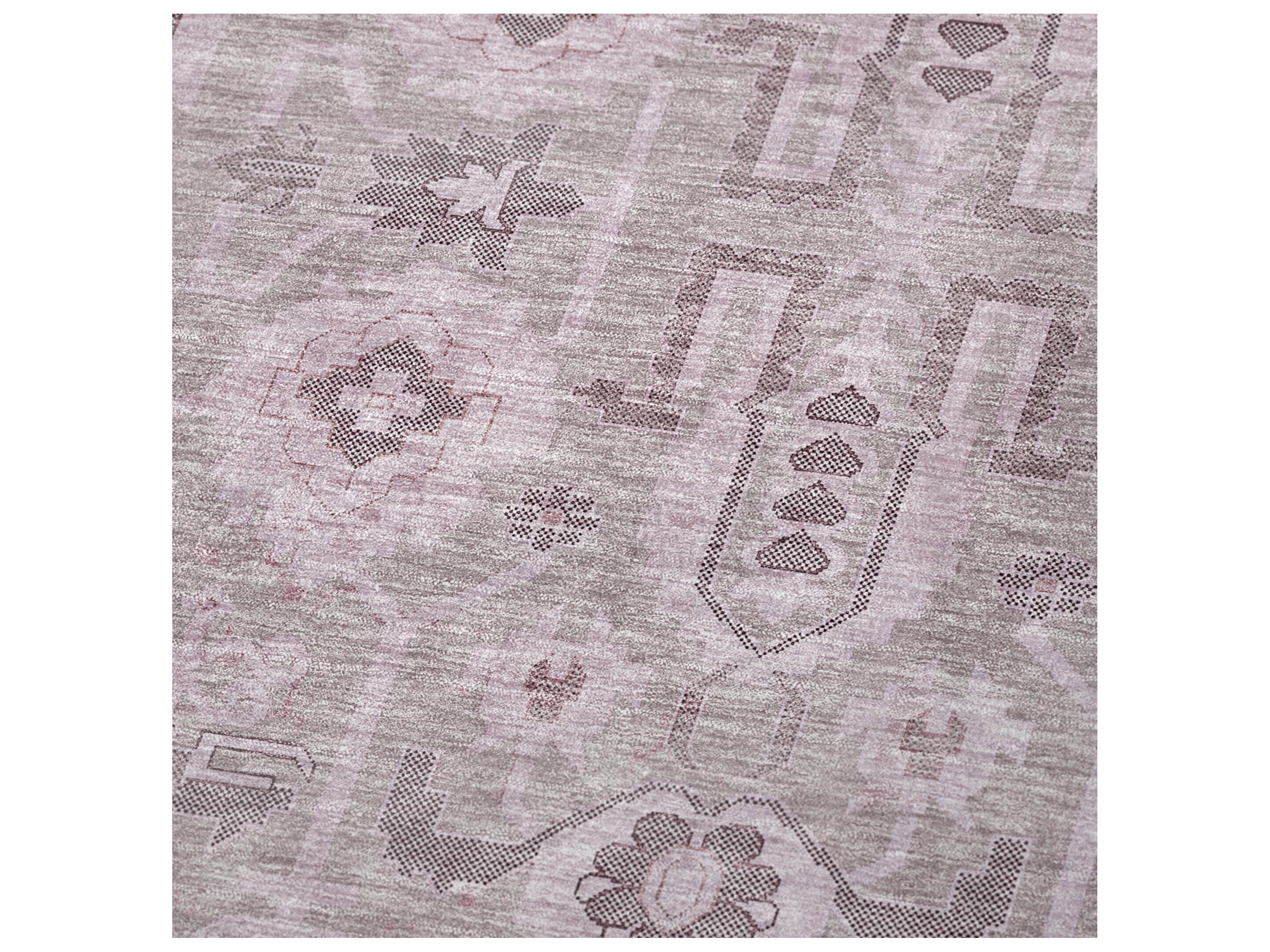 Dalyn Sherpa Pink Polyester Throw