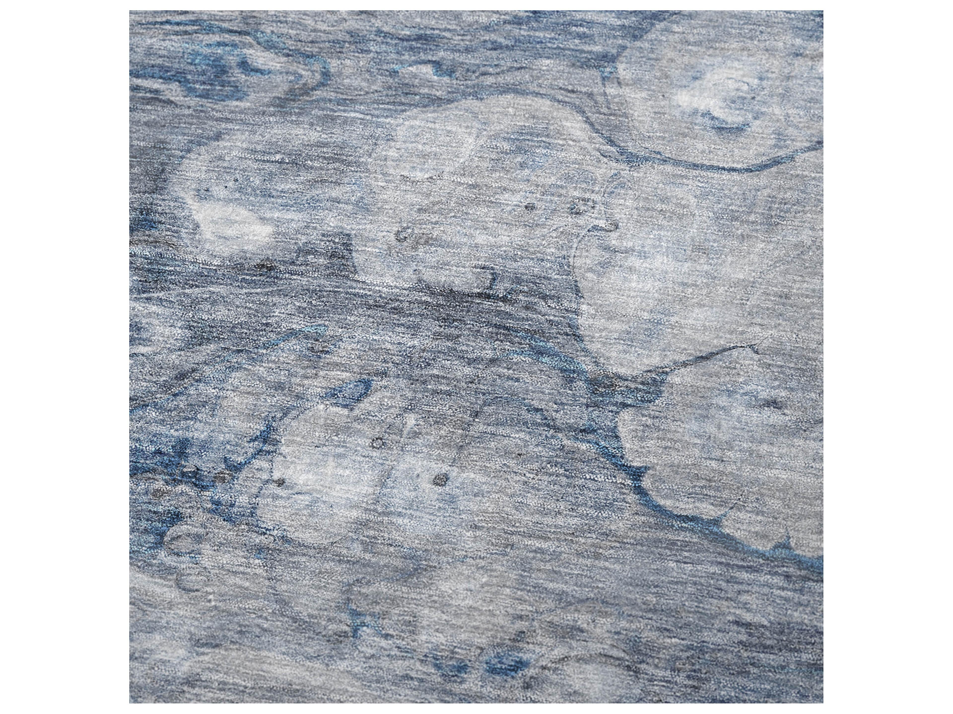 Dalyn Sherpa Blue Polyester Throw