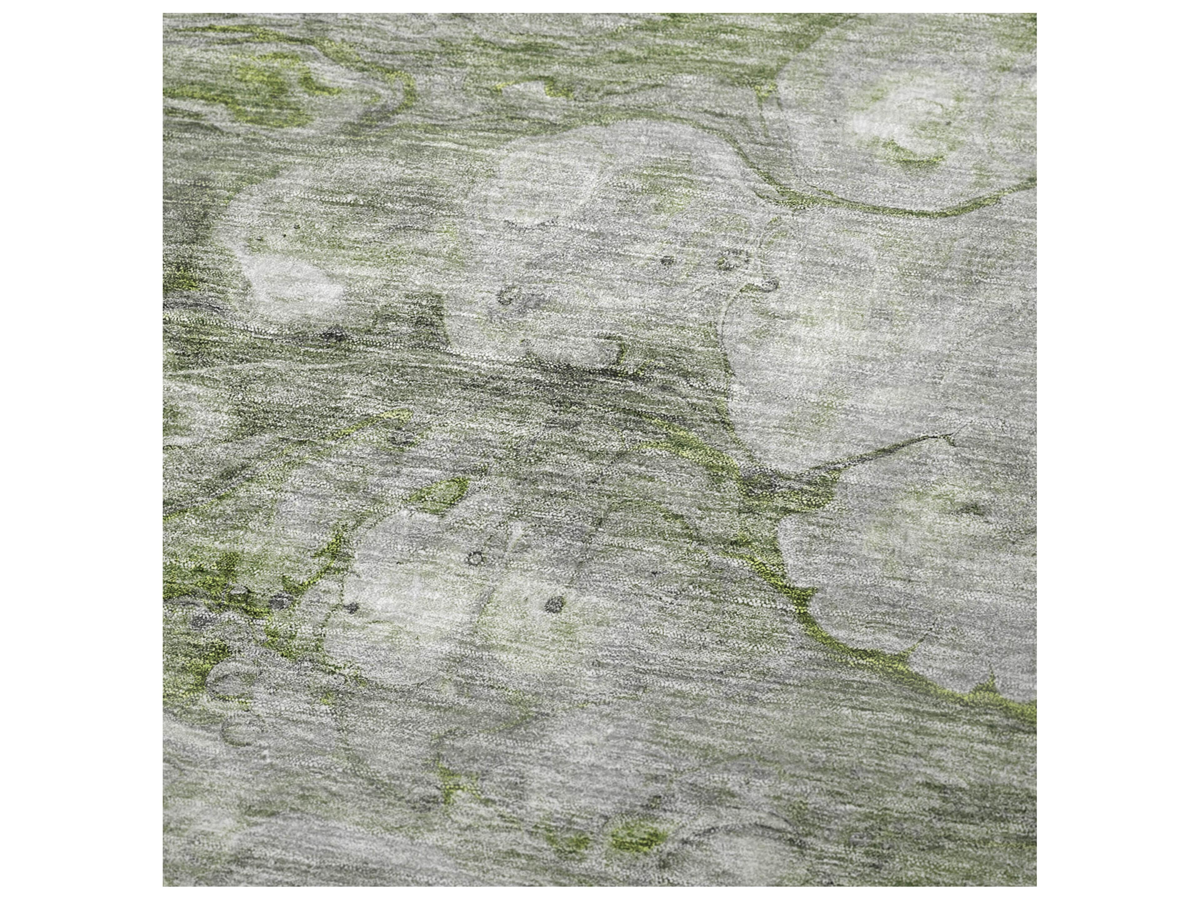 Dalyn Sherpa Green Polyester Throw