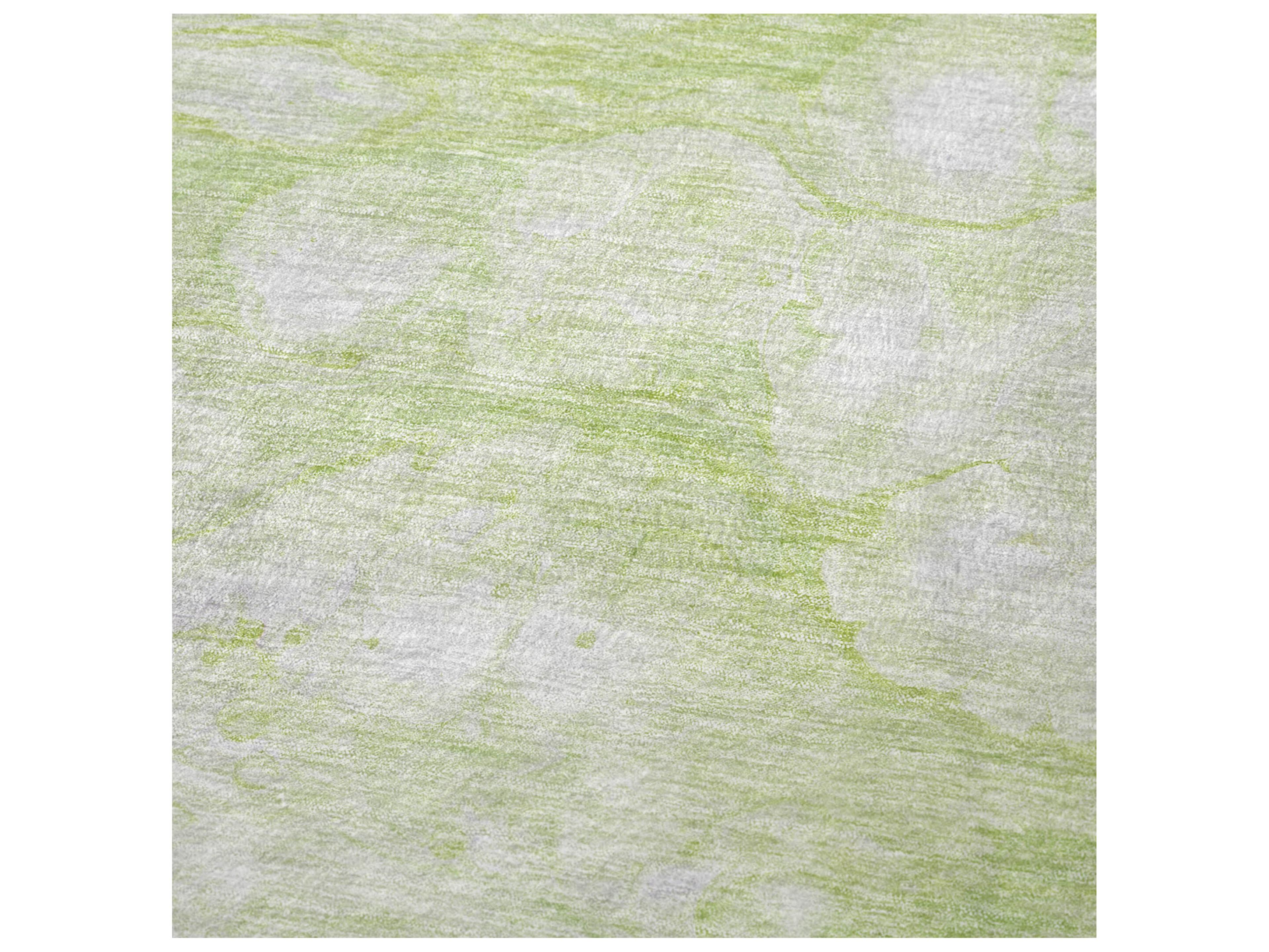 Dalyn Sherpa Green Polyester Throw