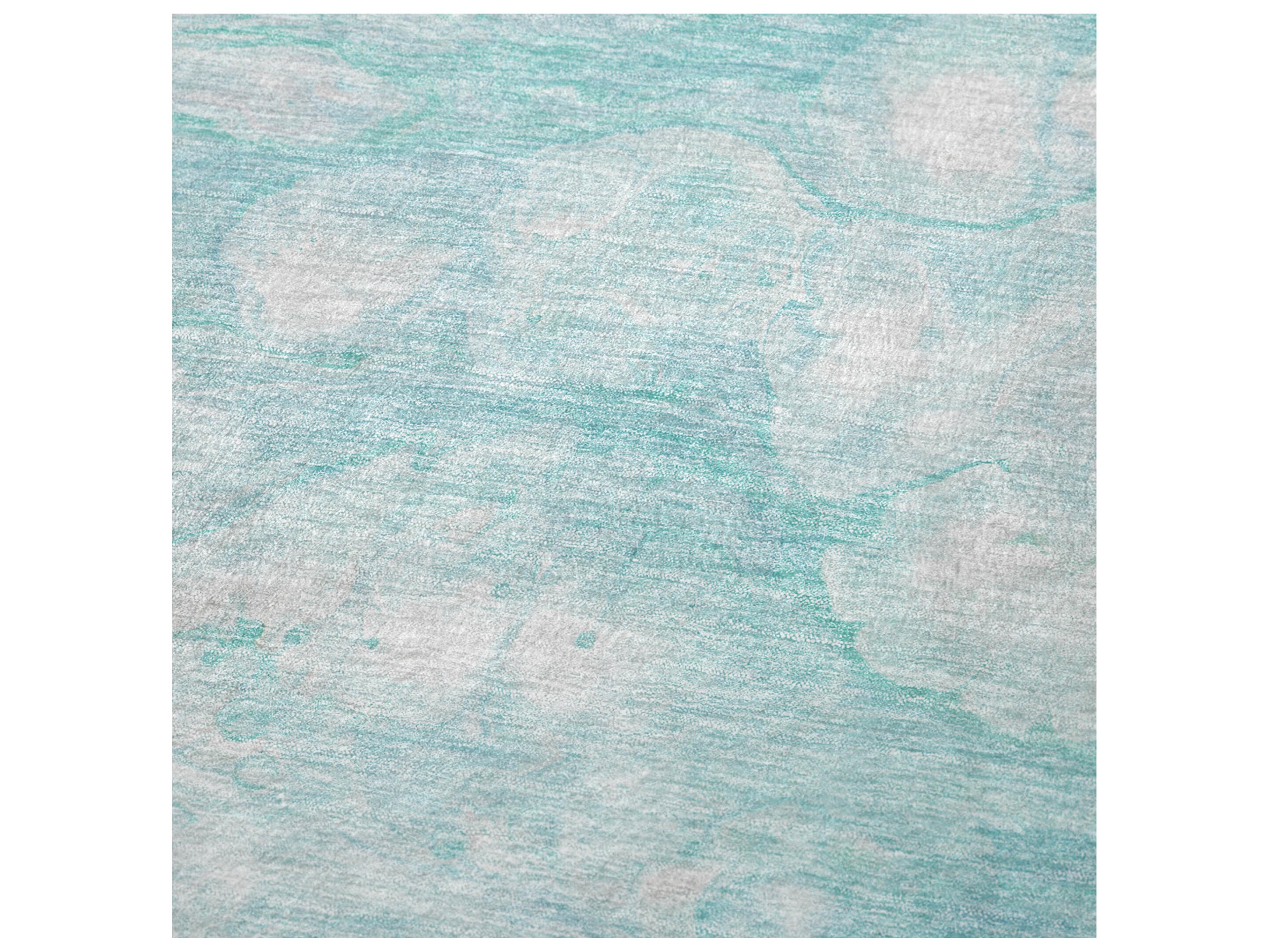 Dalyn Sherpa Teal Polyester Throw