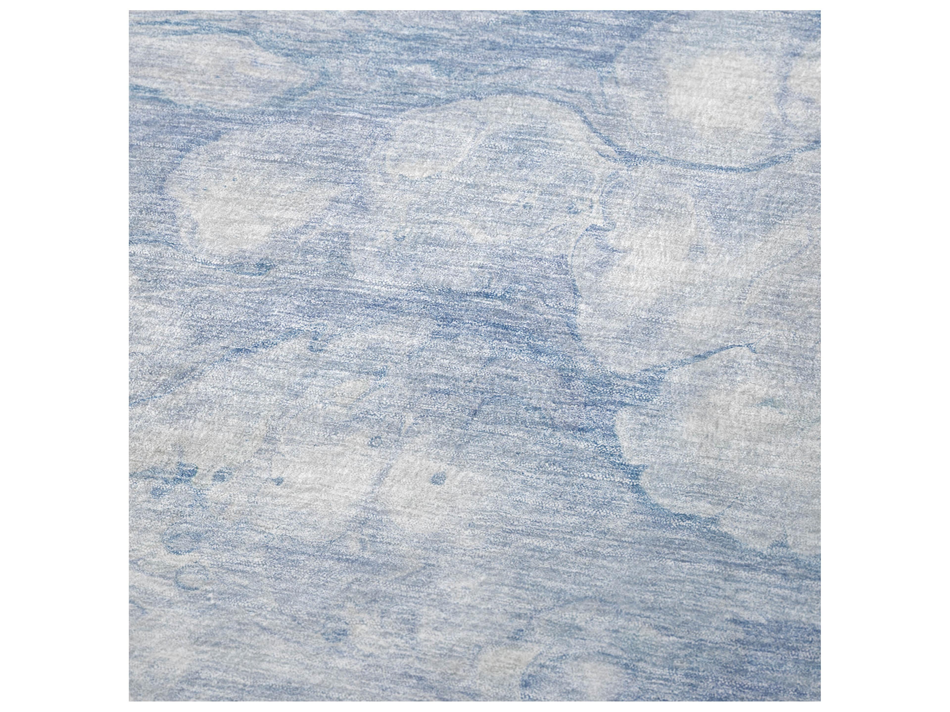 Dalyn Sherpa Blue Polyester Throw