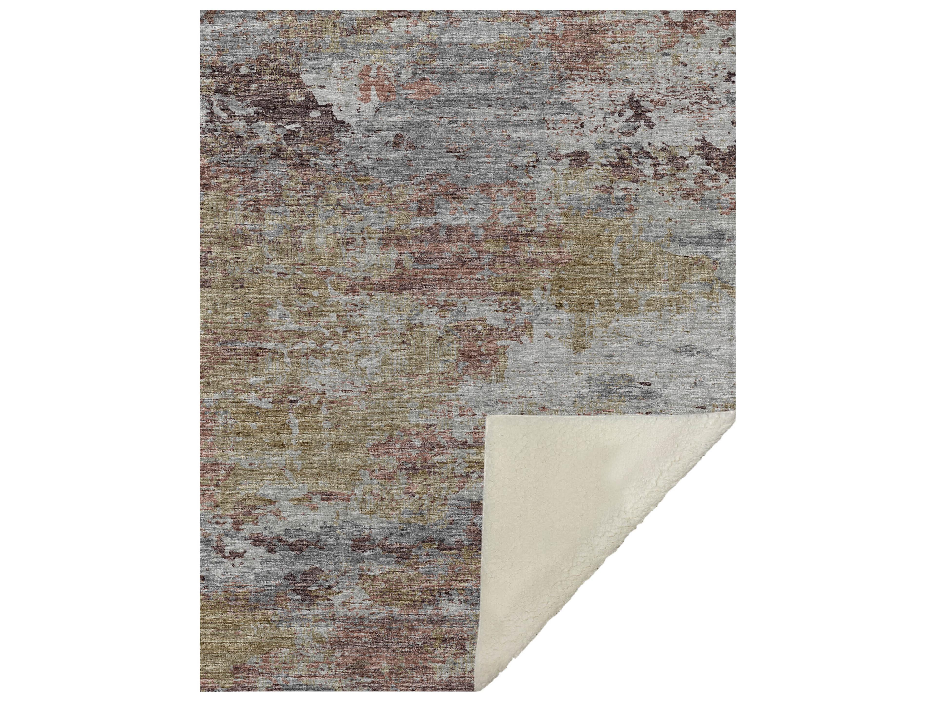 Dalyn Sherpa Multi Polyester Throw