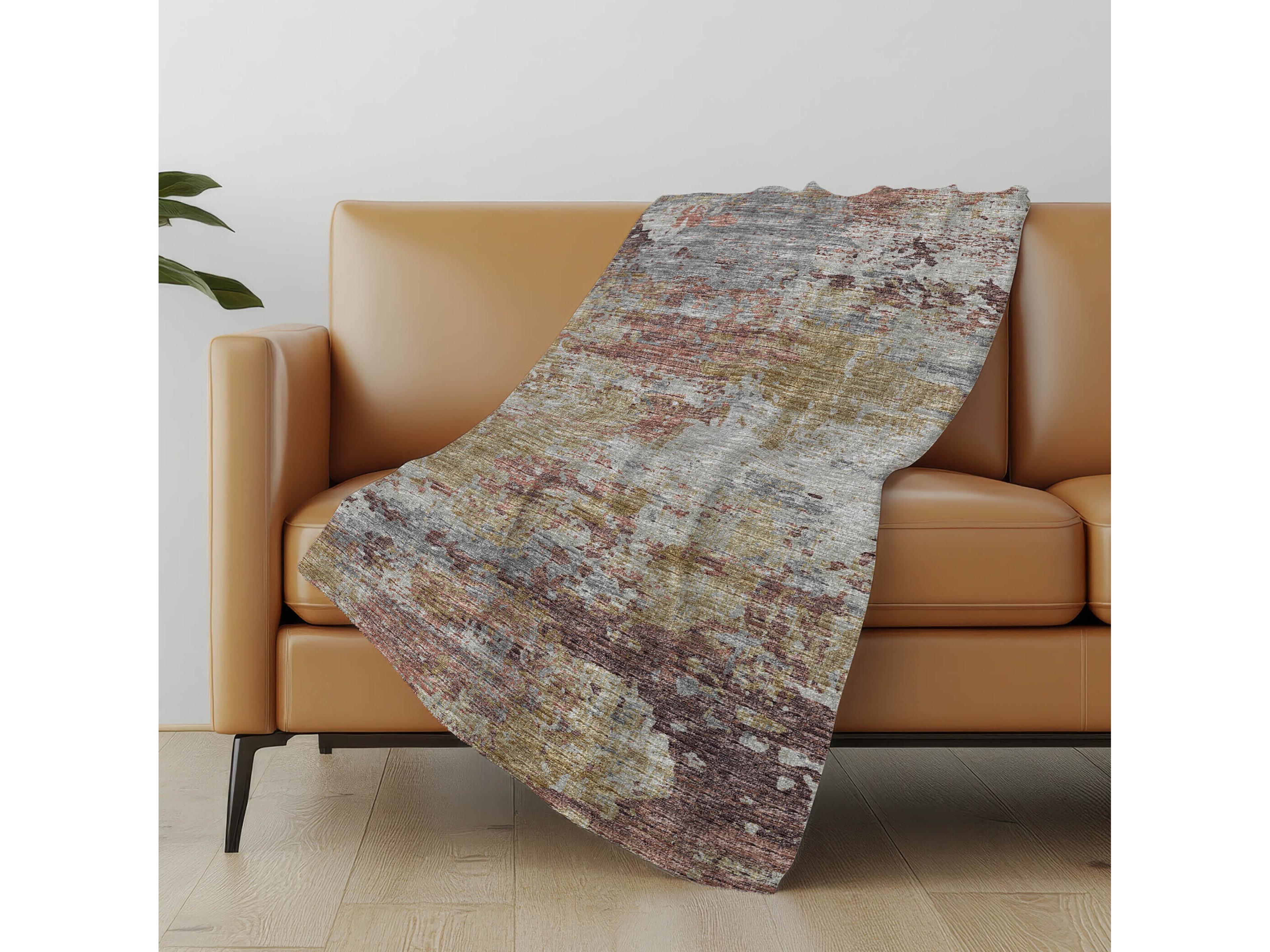 Dalyn Sherpa Multi Polyester Throw