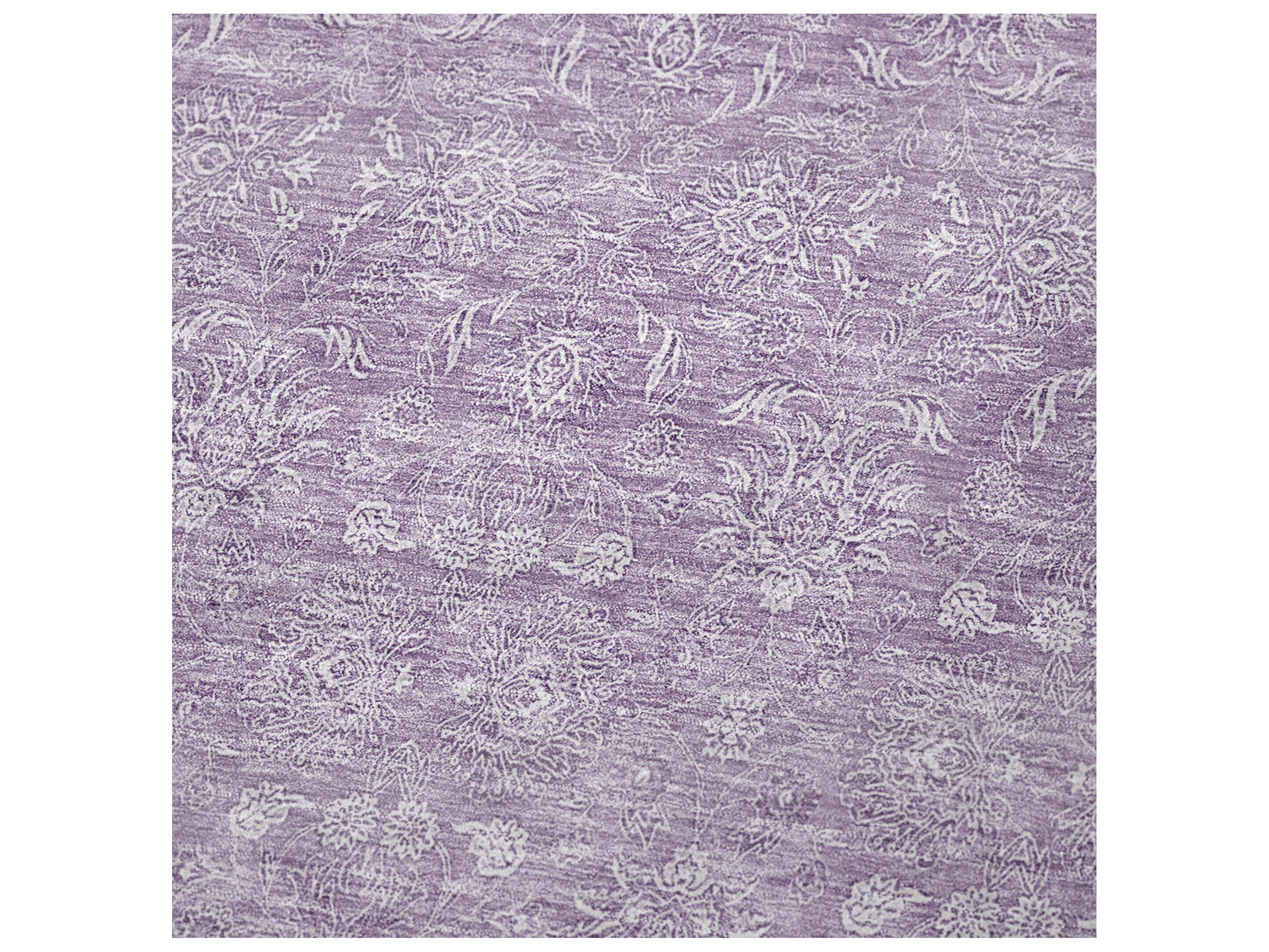 Dalyn Sherpa Purple Polyester Throw