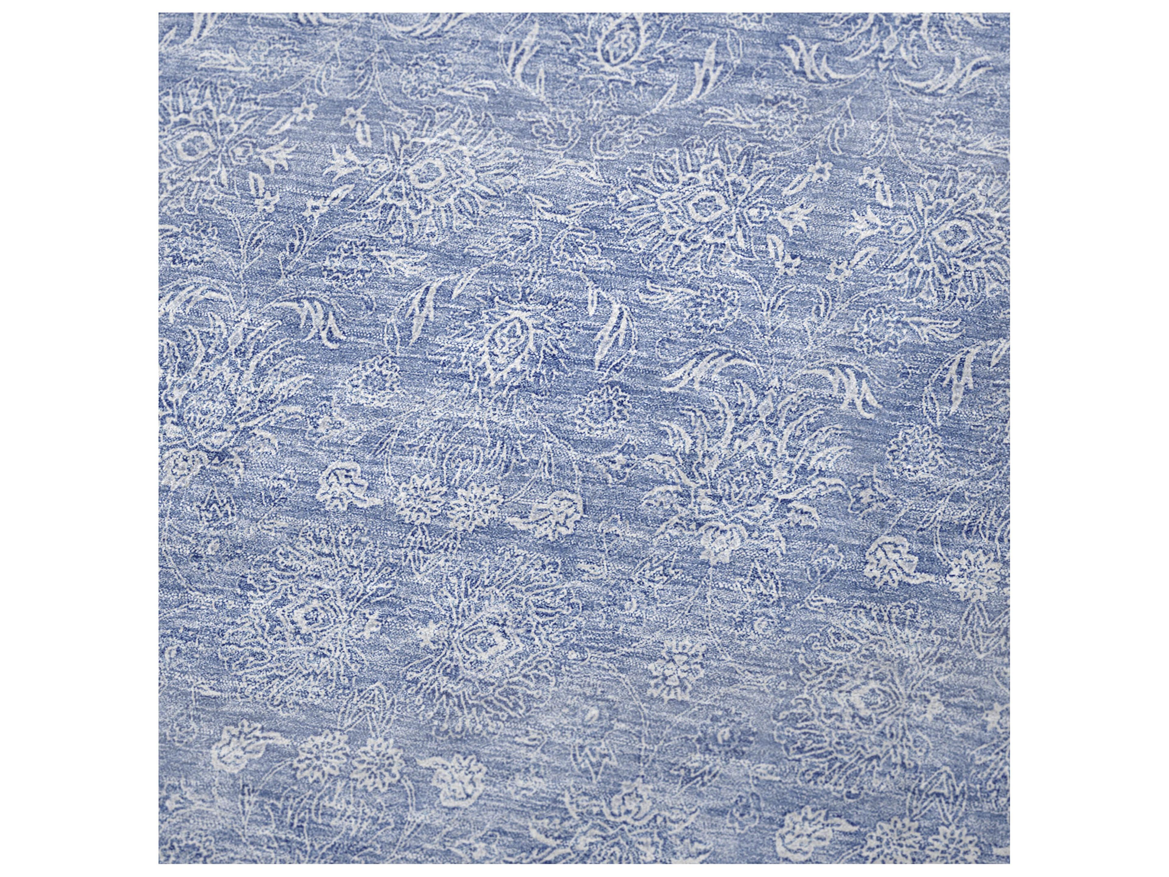 Dalyn Sherpa Blue Polyester Throw