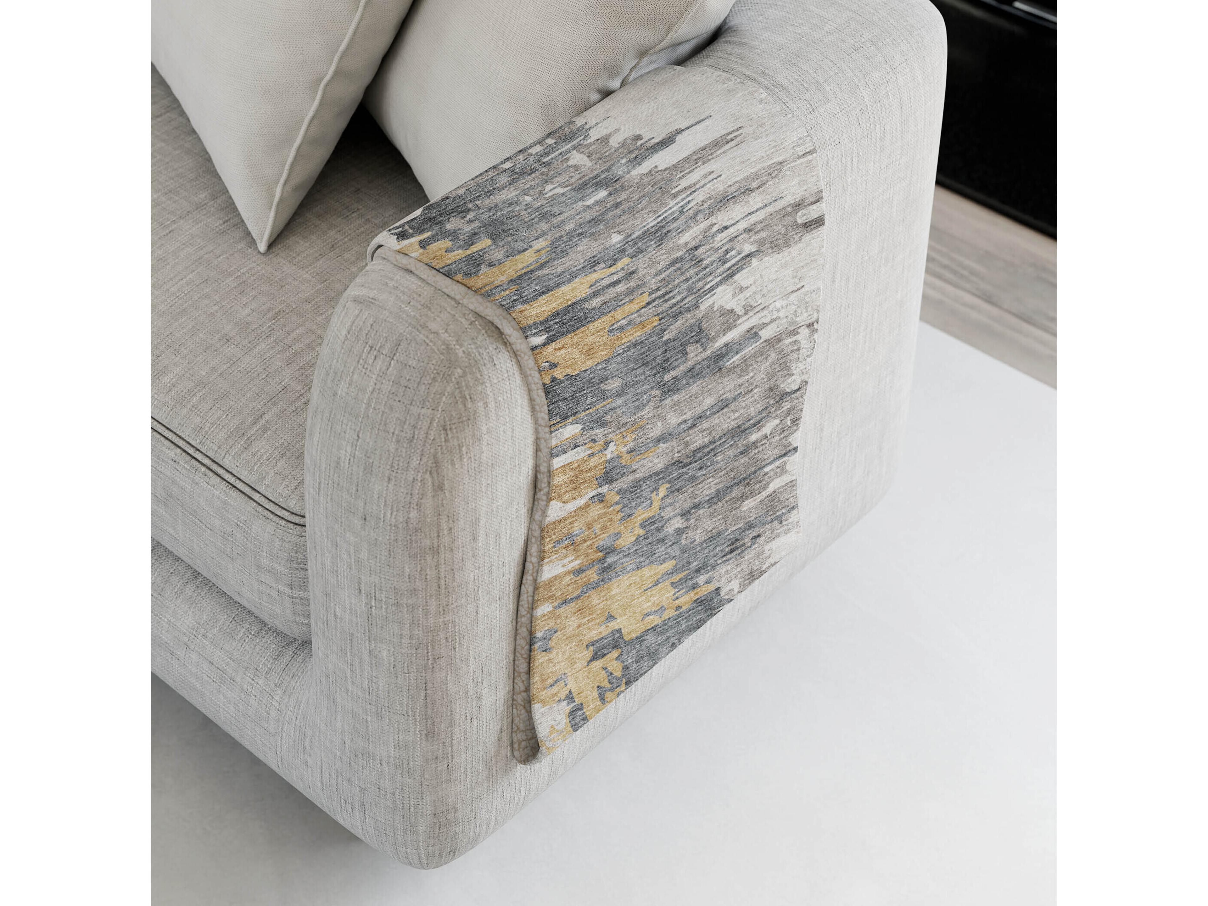 Dalyn Sherpa Ivory Polyester Throw