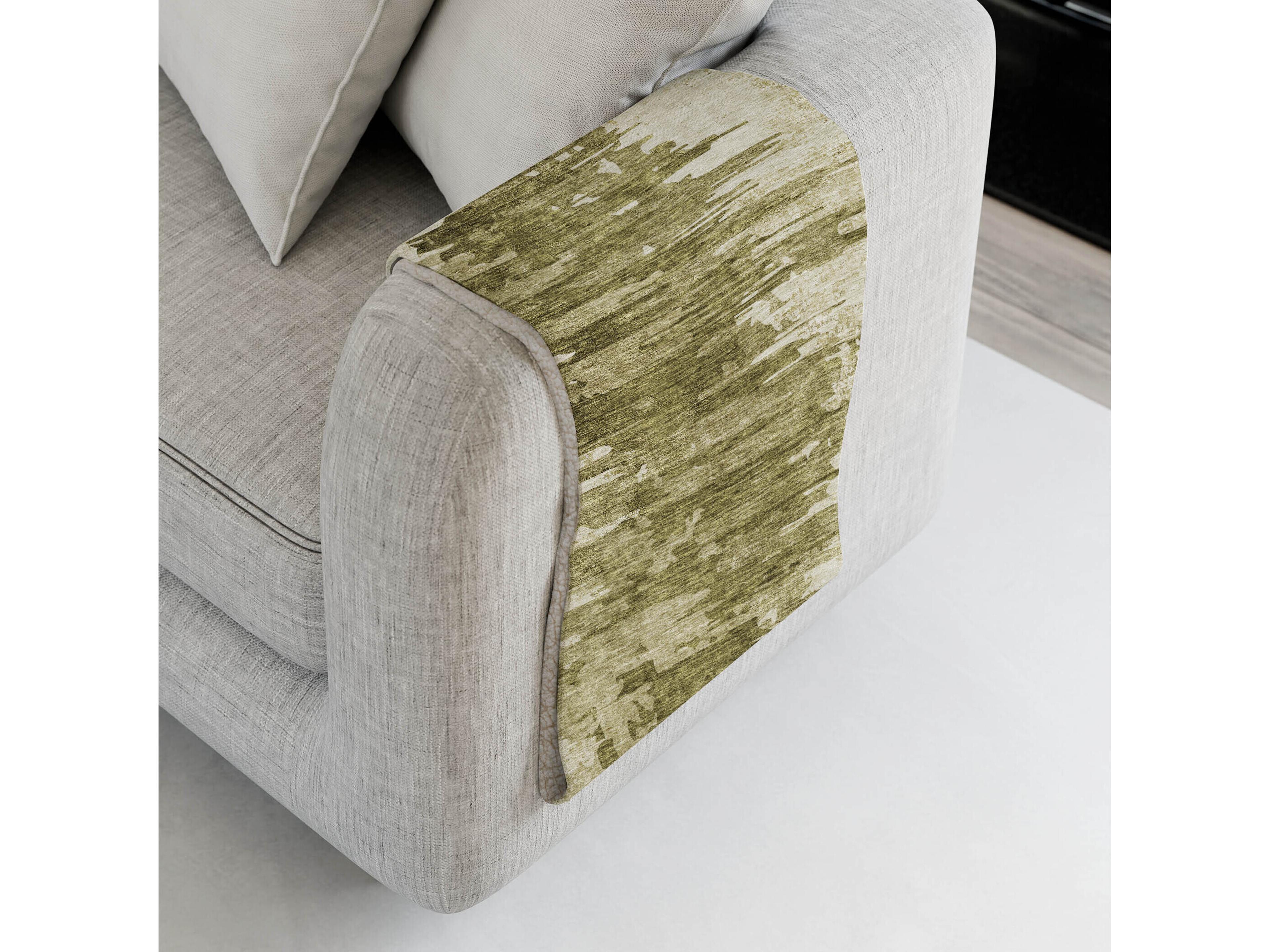 Dalyn Sherpa Brown Polyester Throw