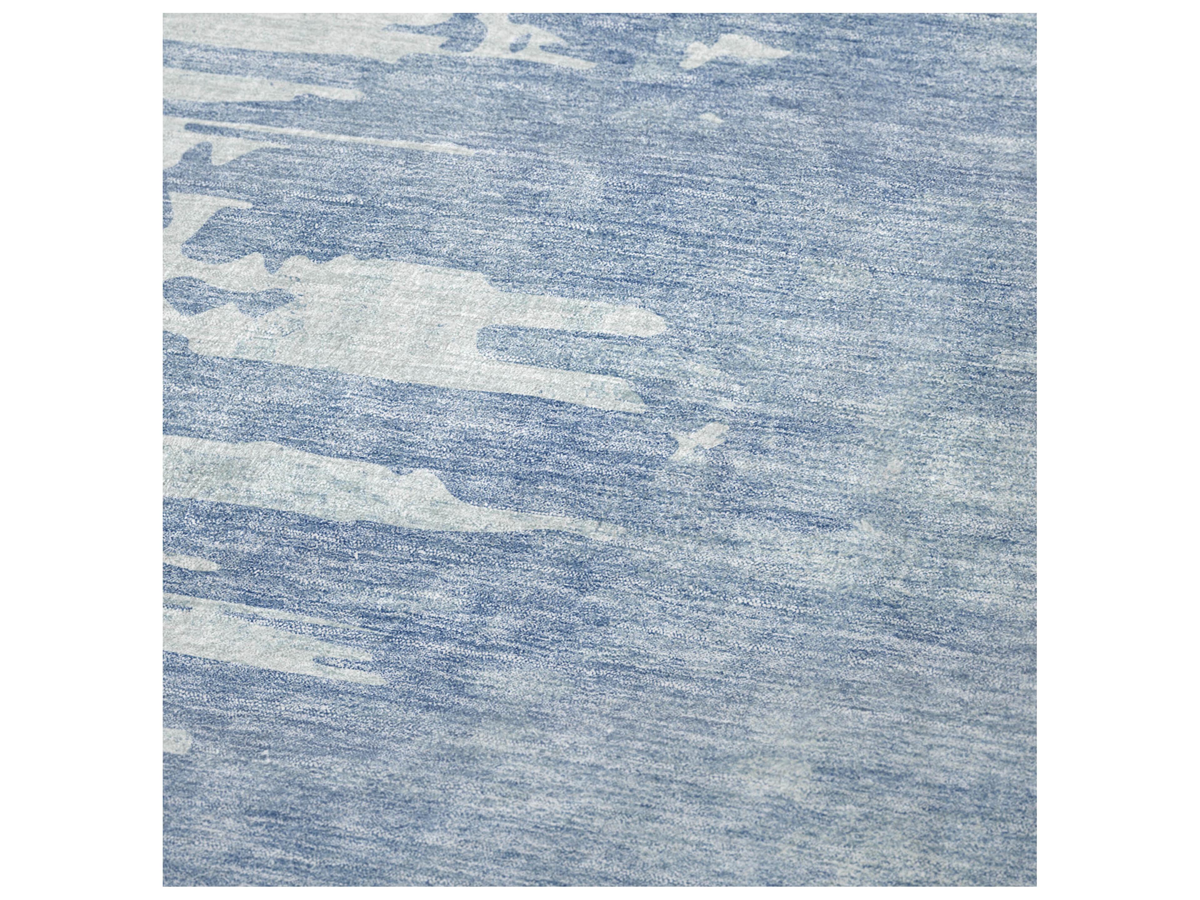 Dalyn Sherpa Blue Polyester Throw