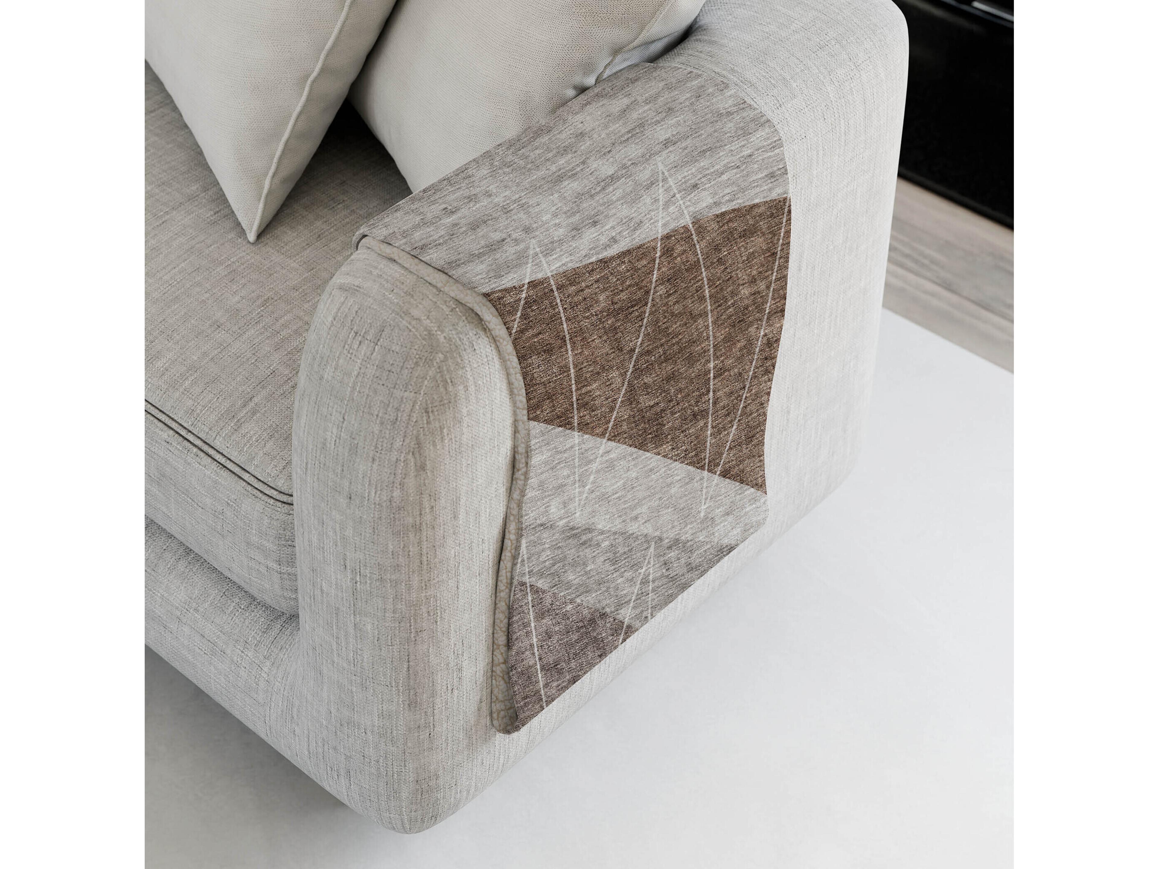 Dalyn Sherpa Gray Polyester Throw