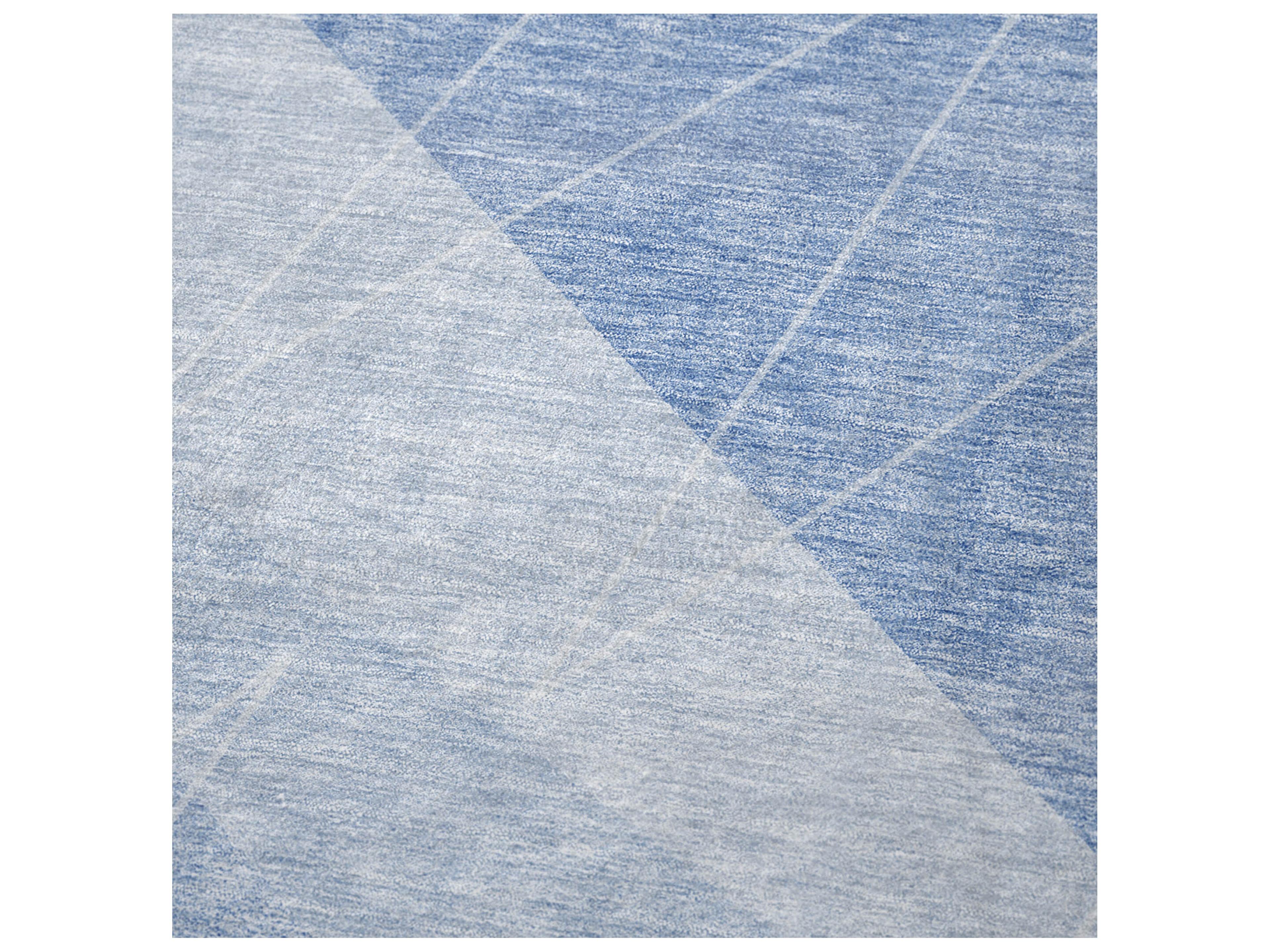 Dalyn Sherpa Blue Polyester Throw