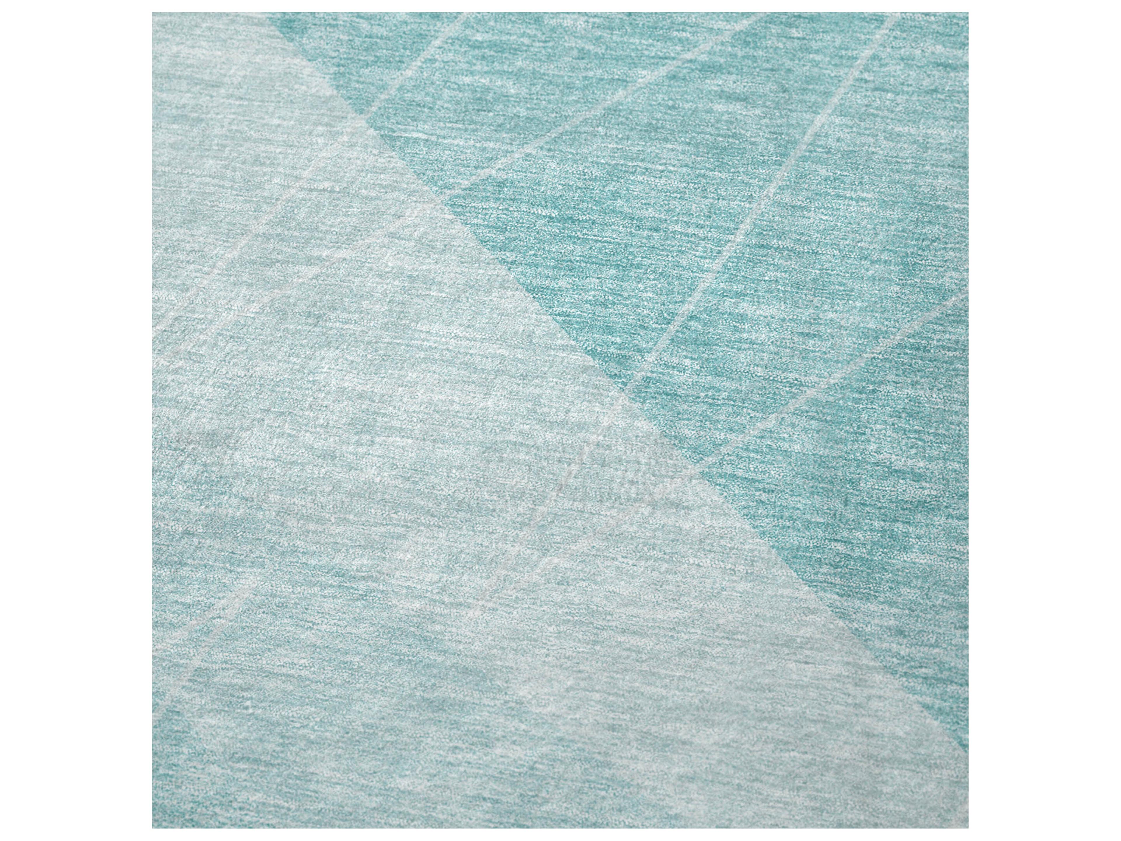 Dalyn Sherpa Teal Polyester Throw