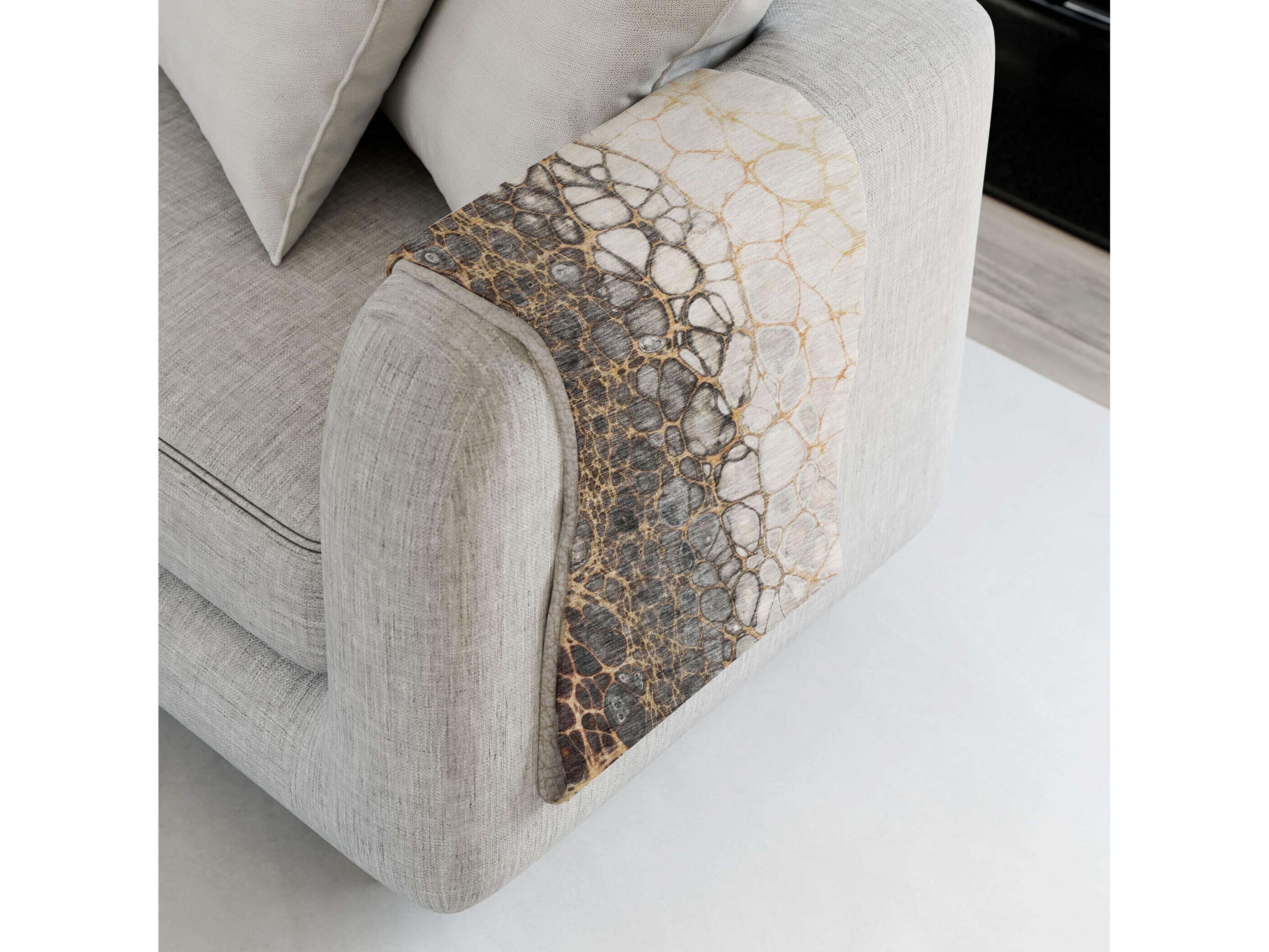 Dalyn Sherpa Ivory Polyester Throw