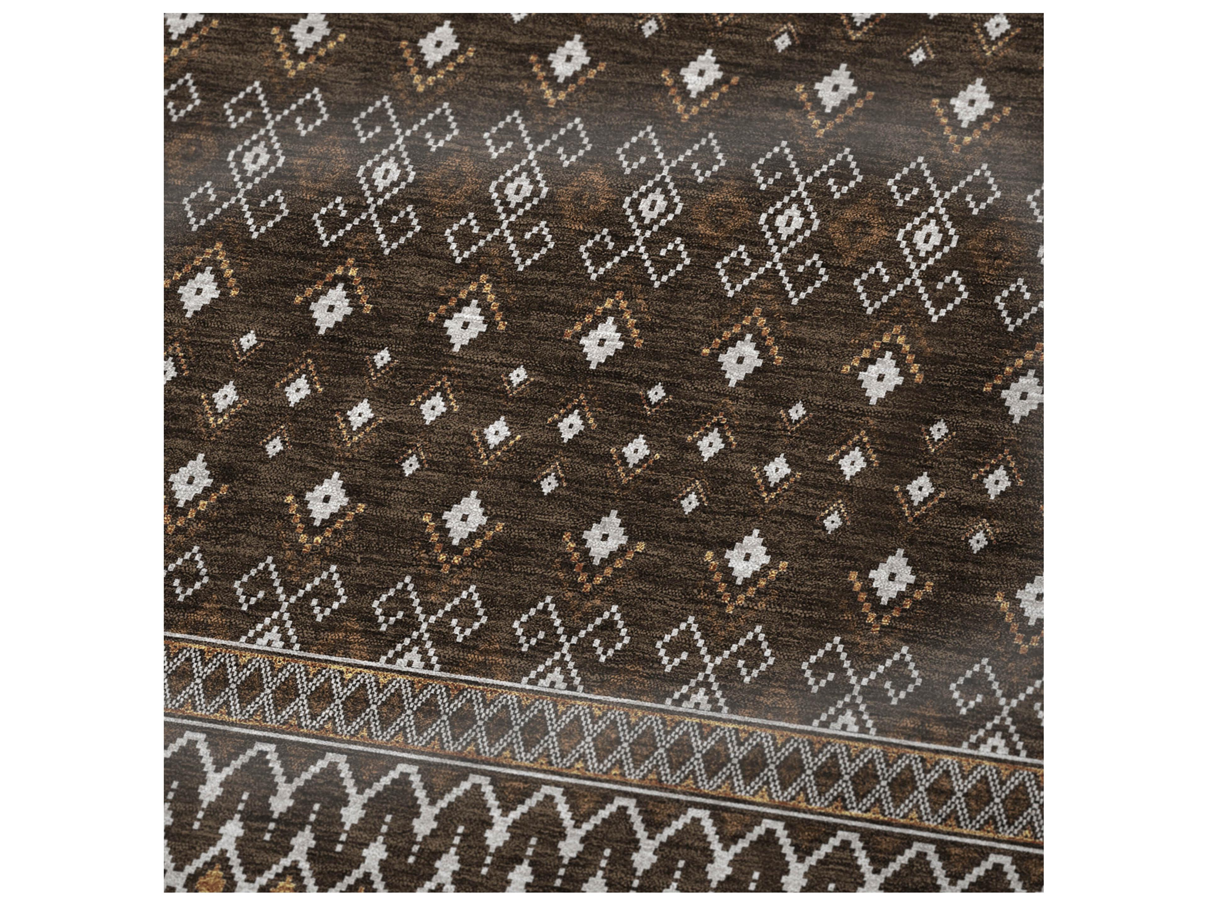 Dalyn Sherpa Brown Polyester Throw