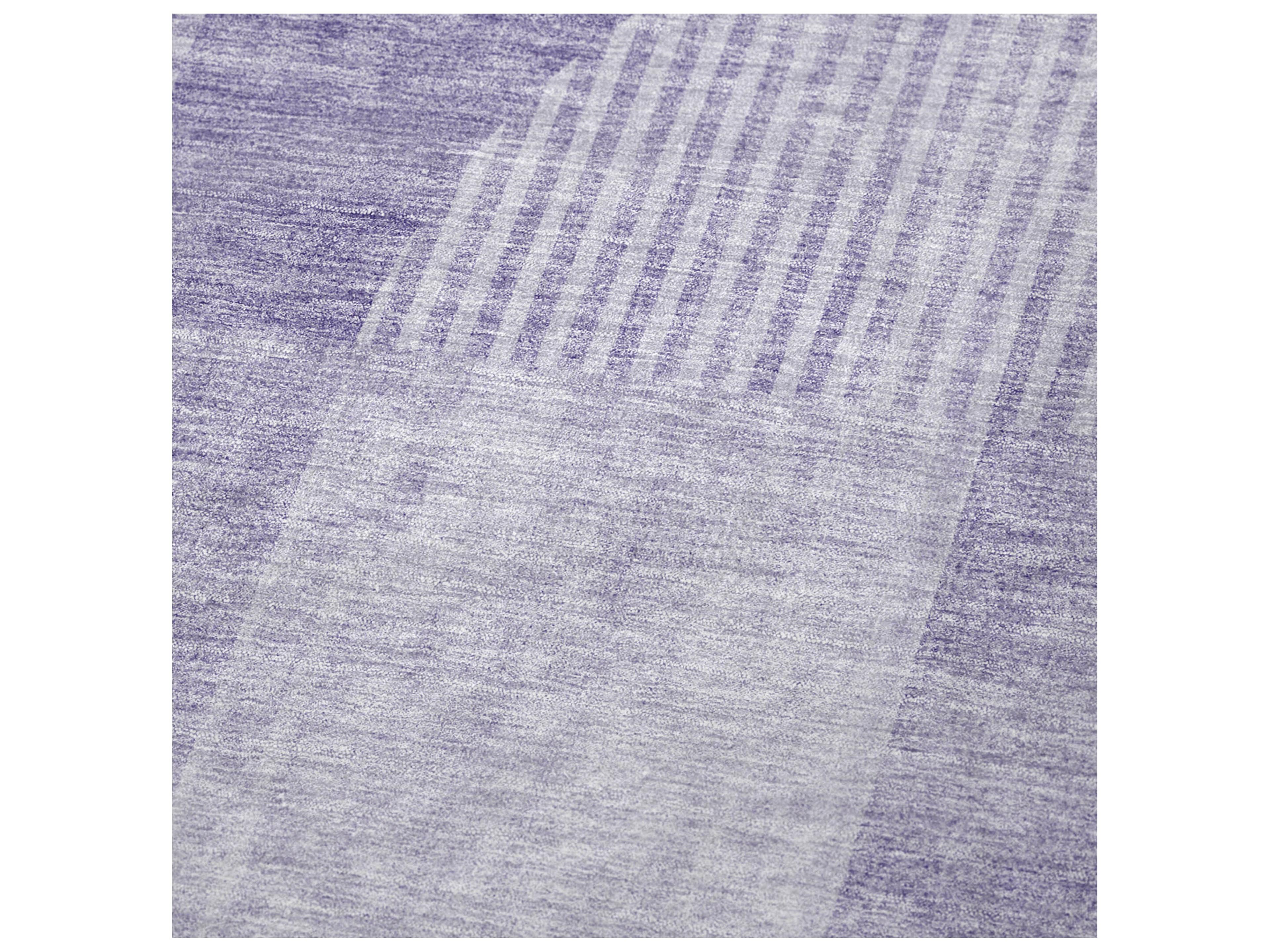 Dalyn Sherpa Purple Polyester Throw