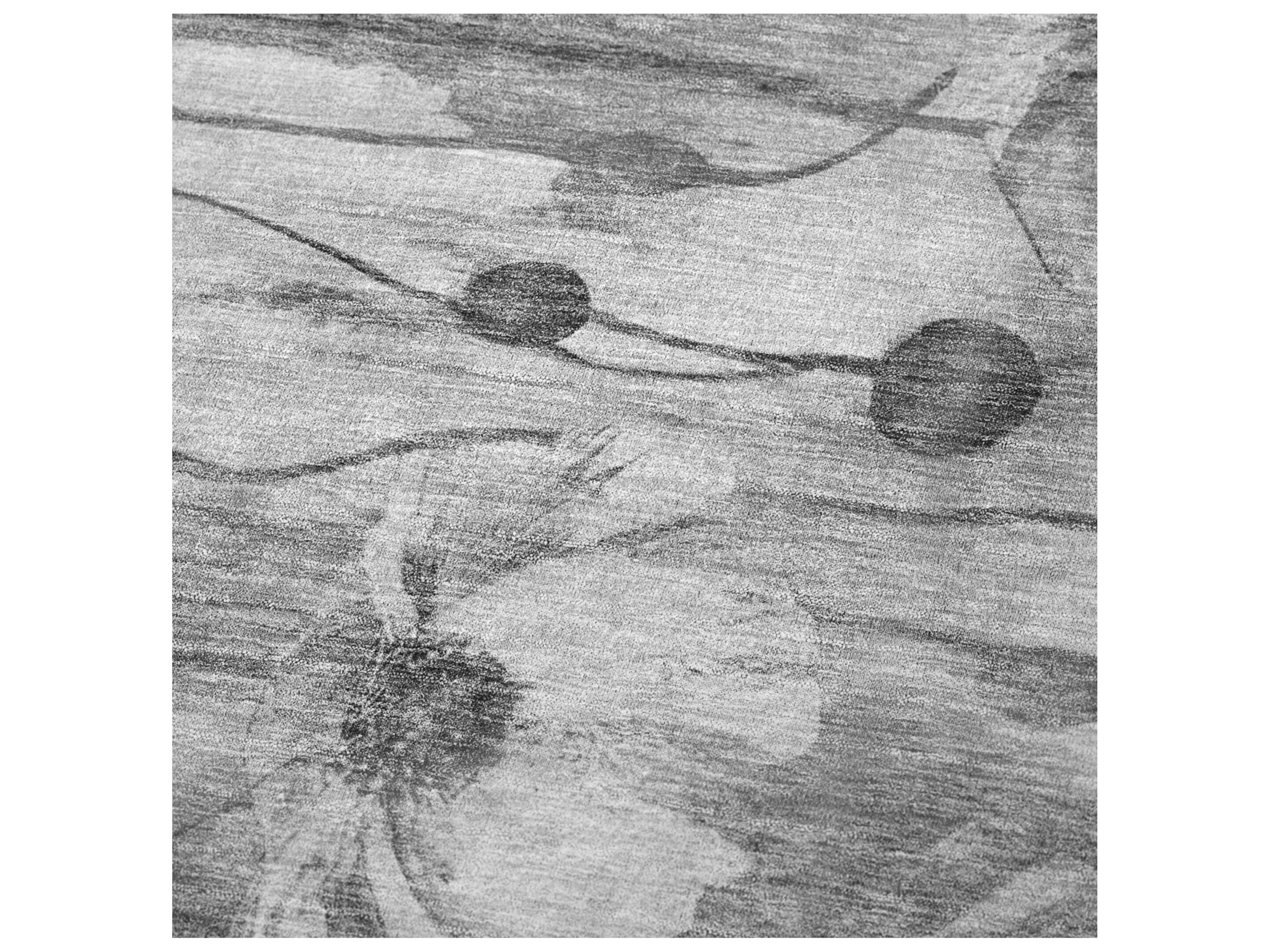 Dalyn Sherpa Gray Polyester Throw