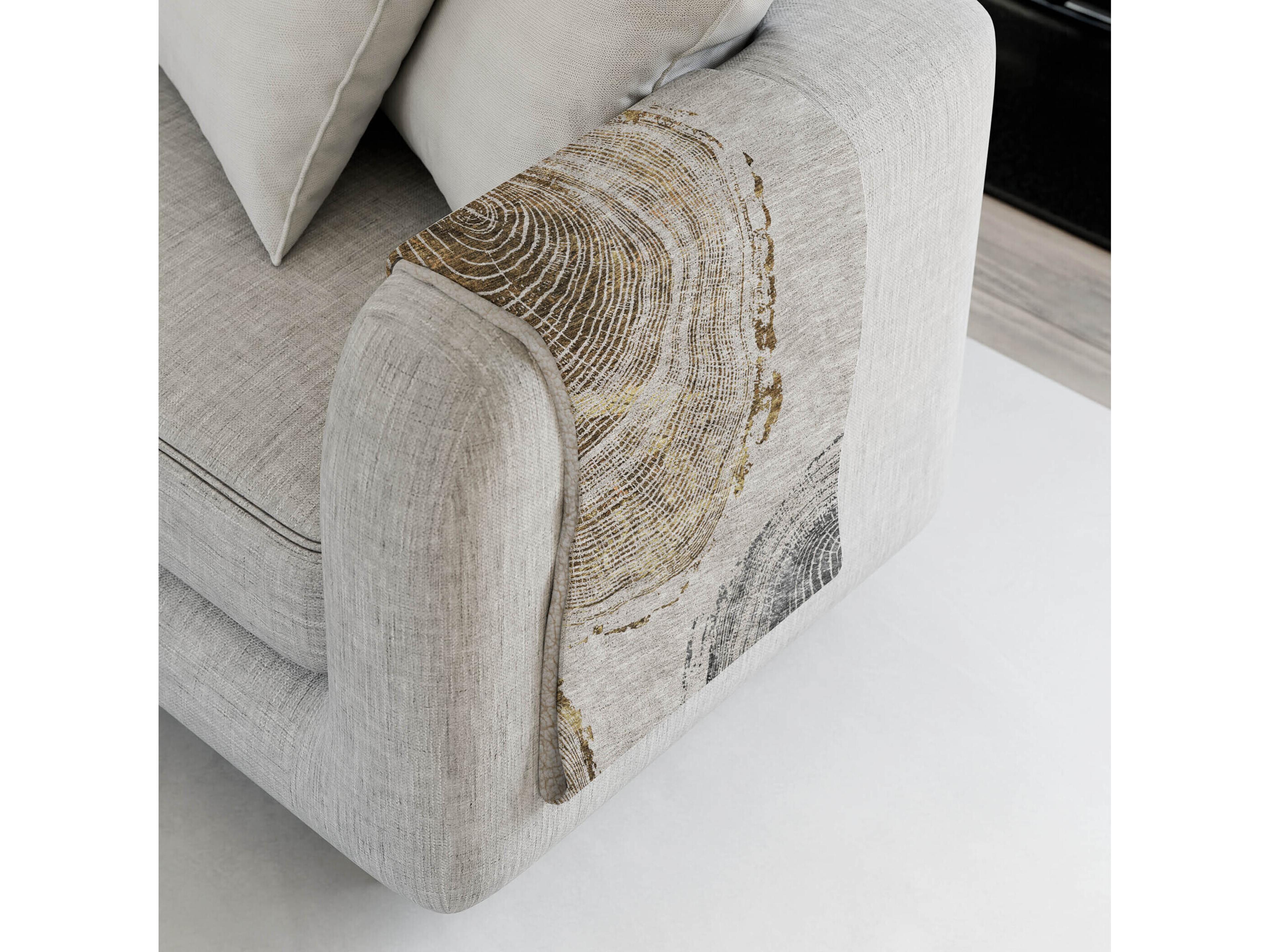 Dalyn Sherpa Brown Polyester Throw