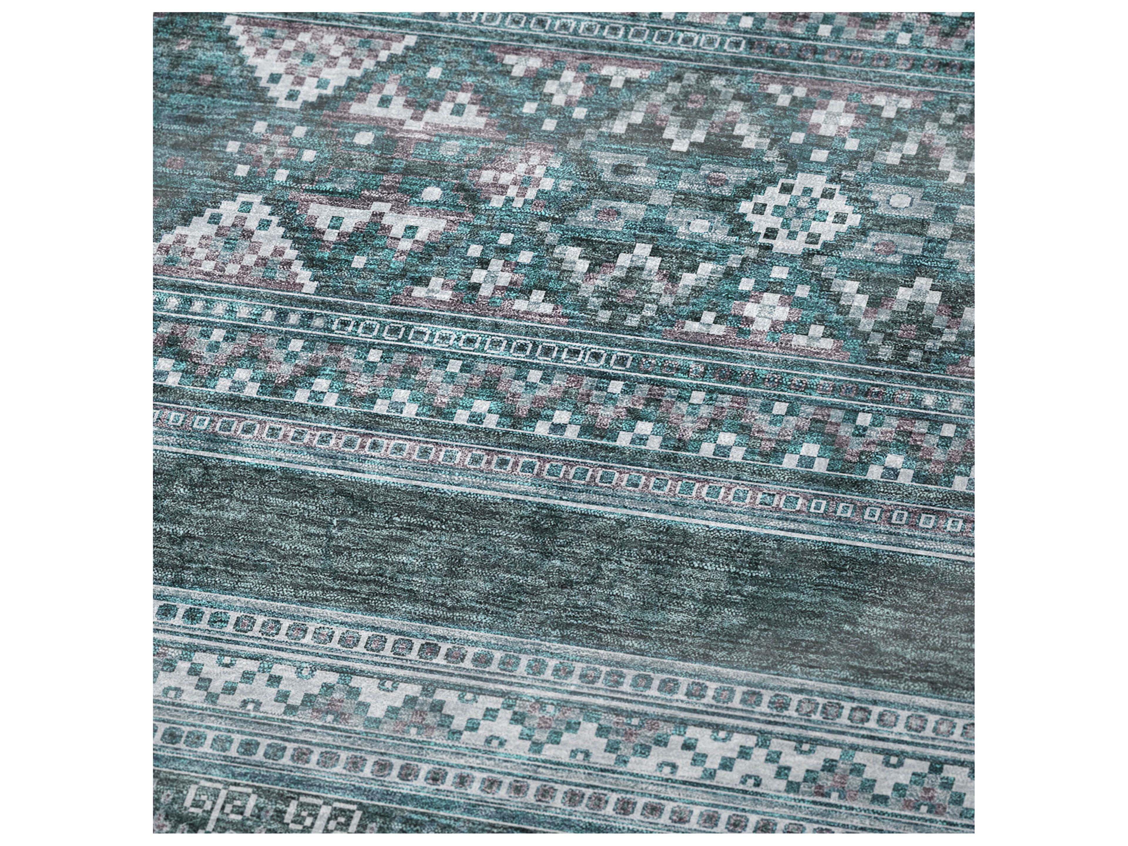 Dalyn Sherpa Teal Polyester Throw