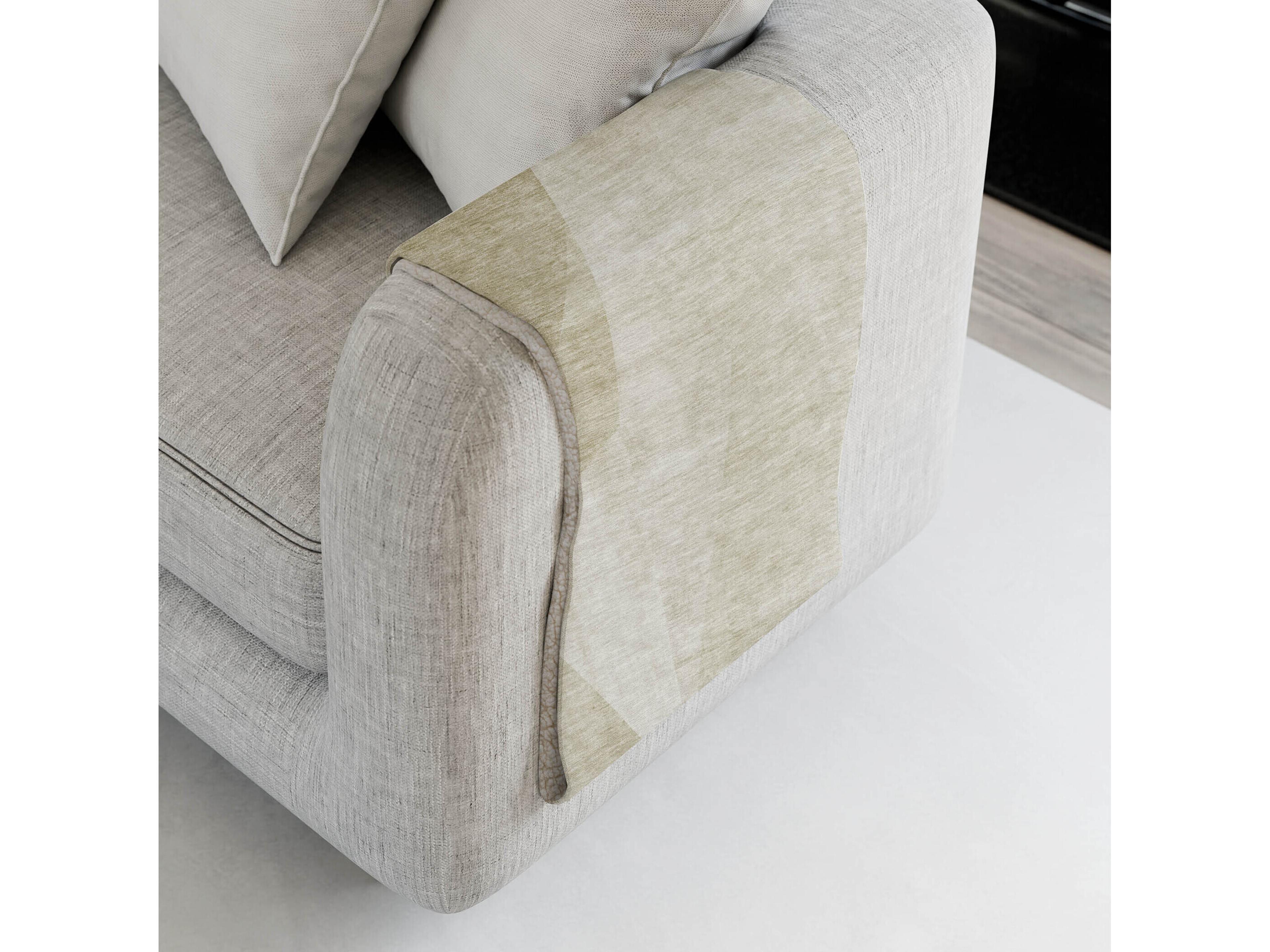 Dalyn Sherpa Brown Polyester Throw