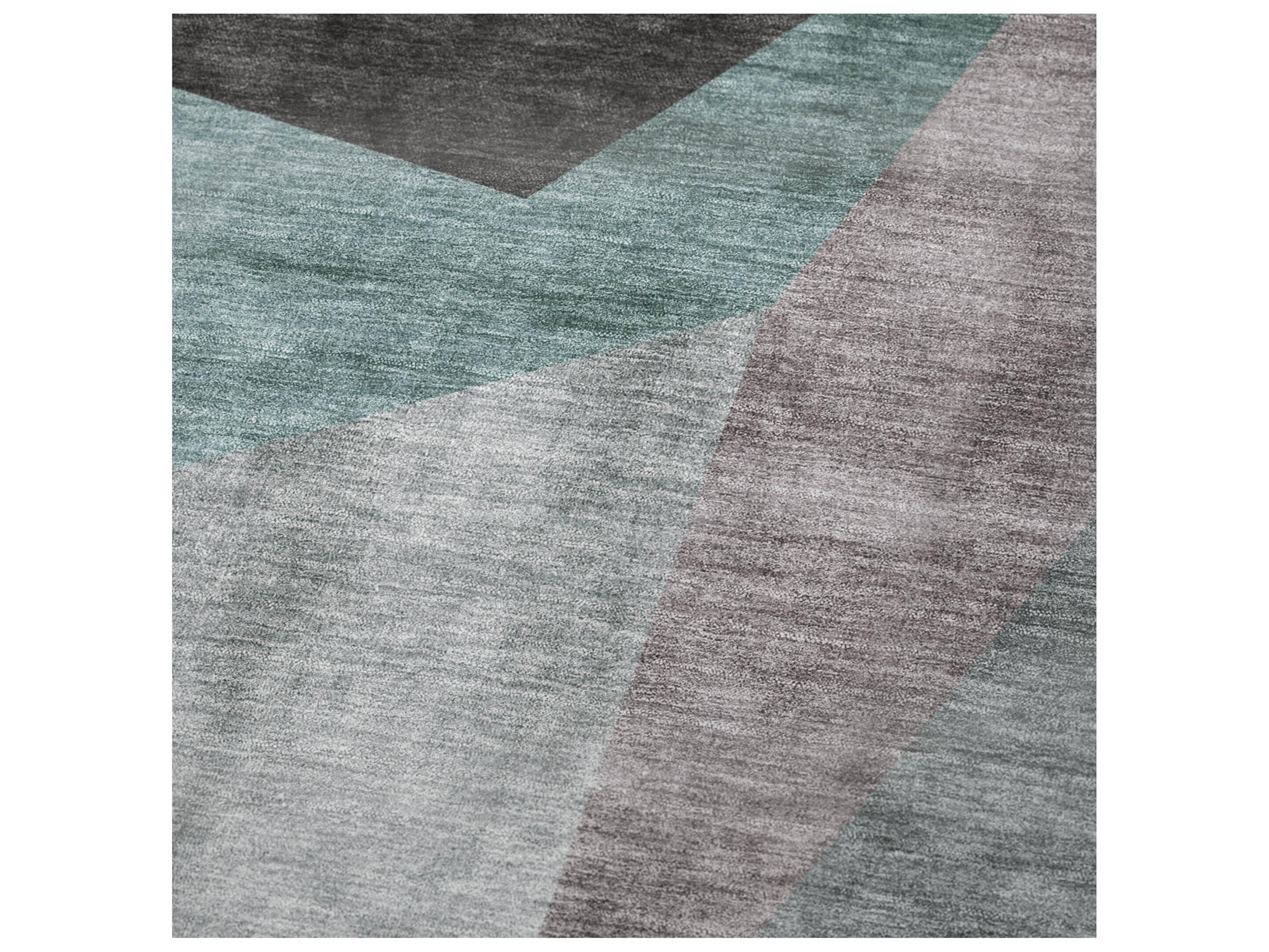 Dalyn Sherpa Teal Polyester Throw