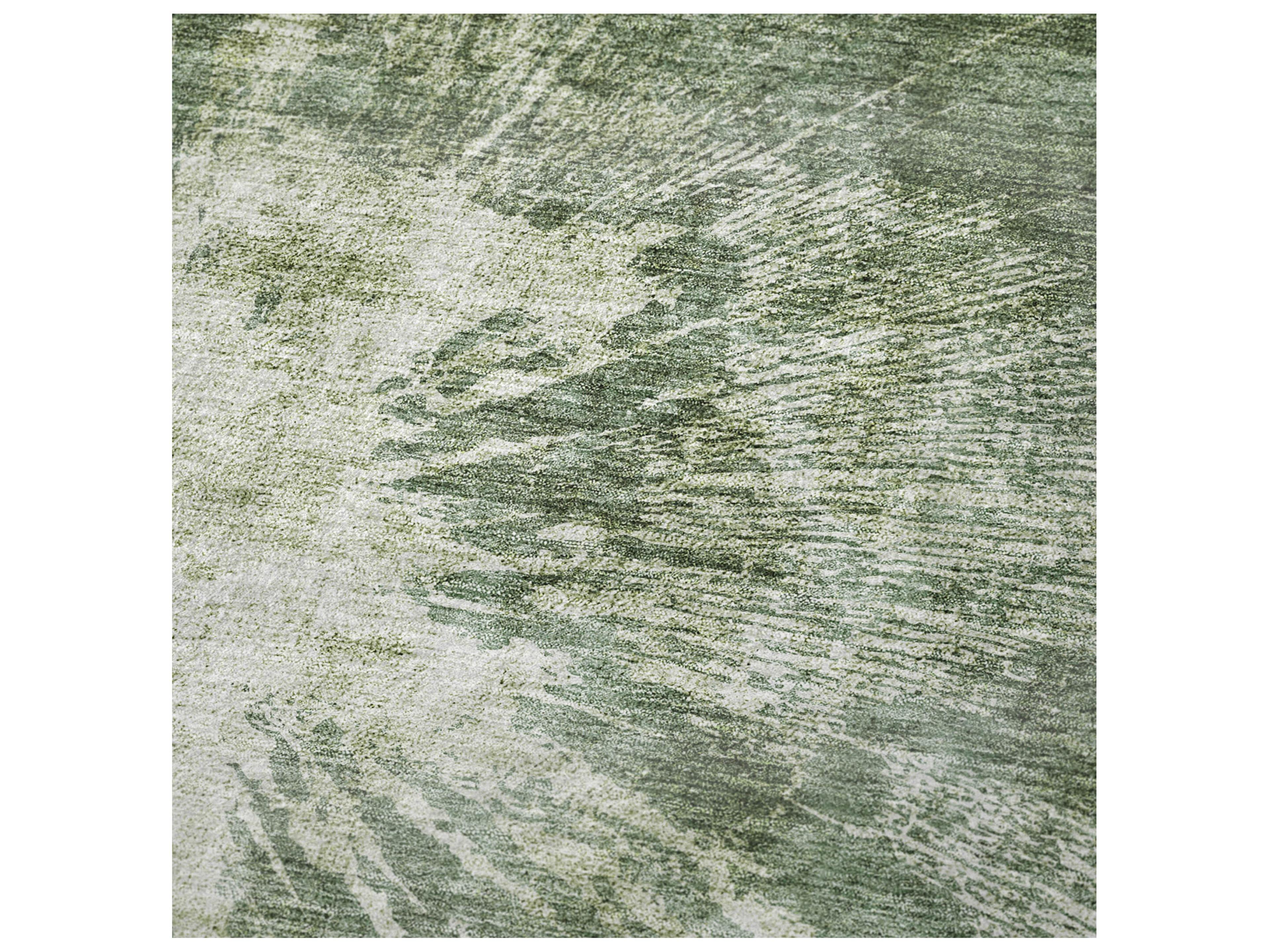 Dalyn Sherpa Green Polyester Throw