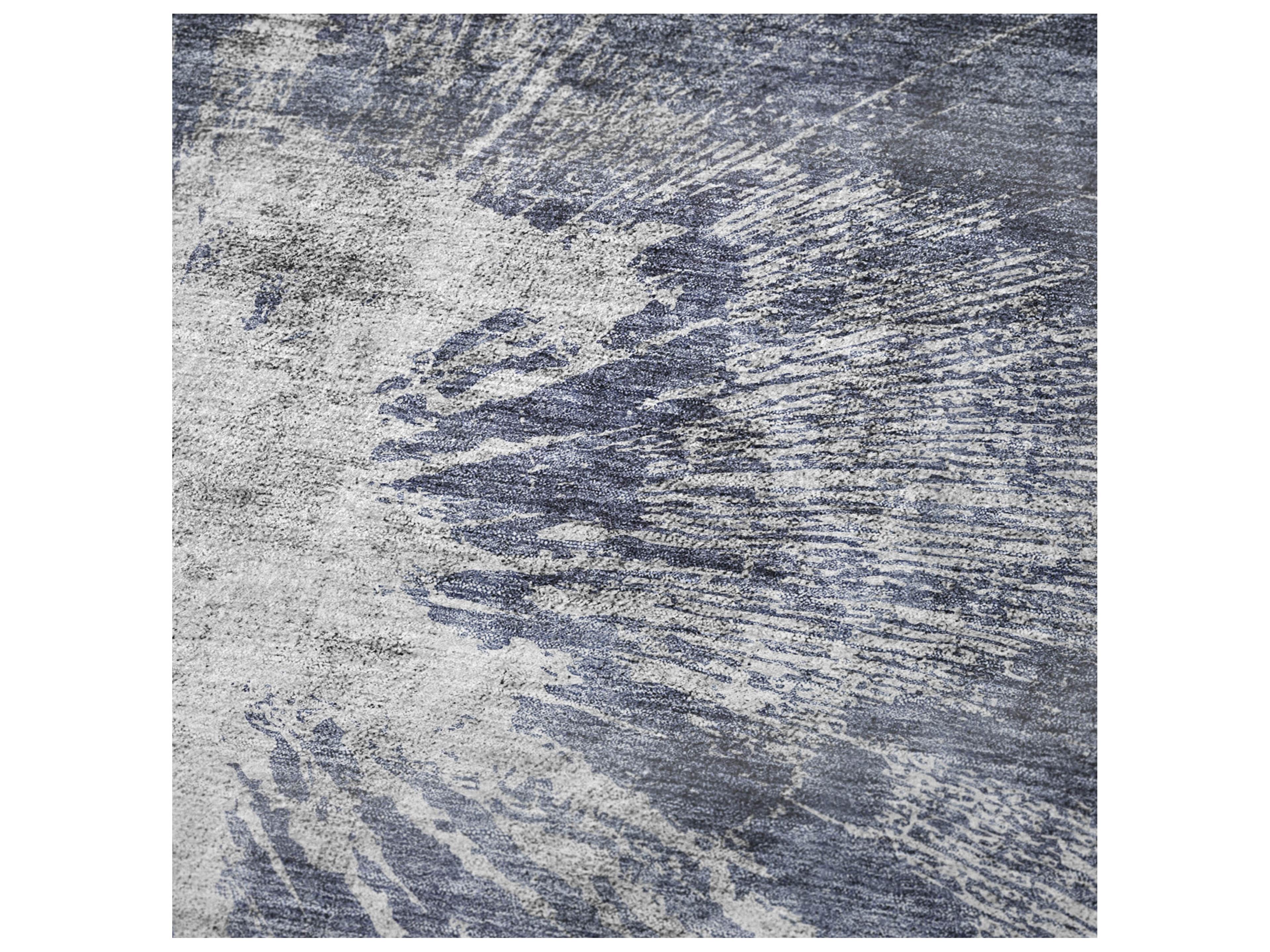 Dalyn Sherpa Blue Polyester Throw