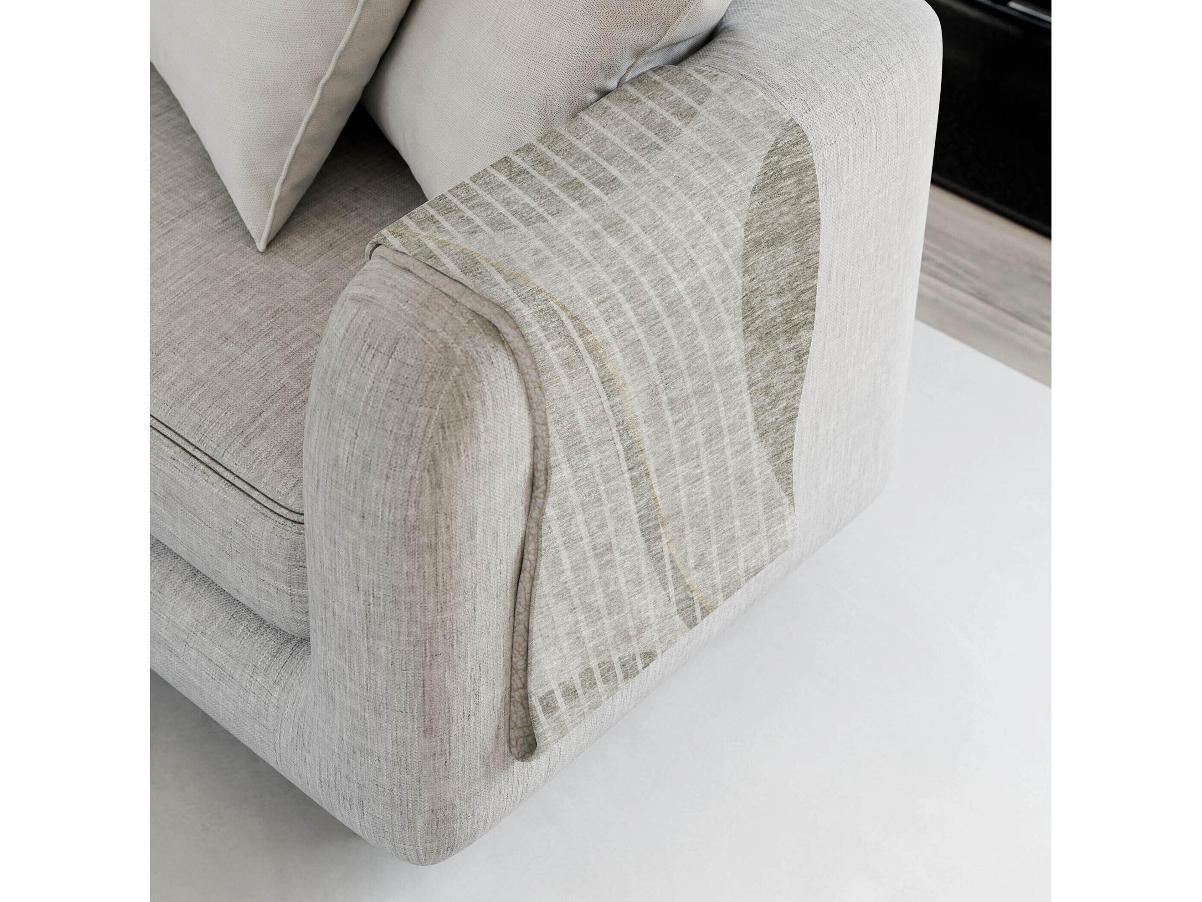 Dalyn Sherpa Brown Polyester Throw