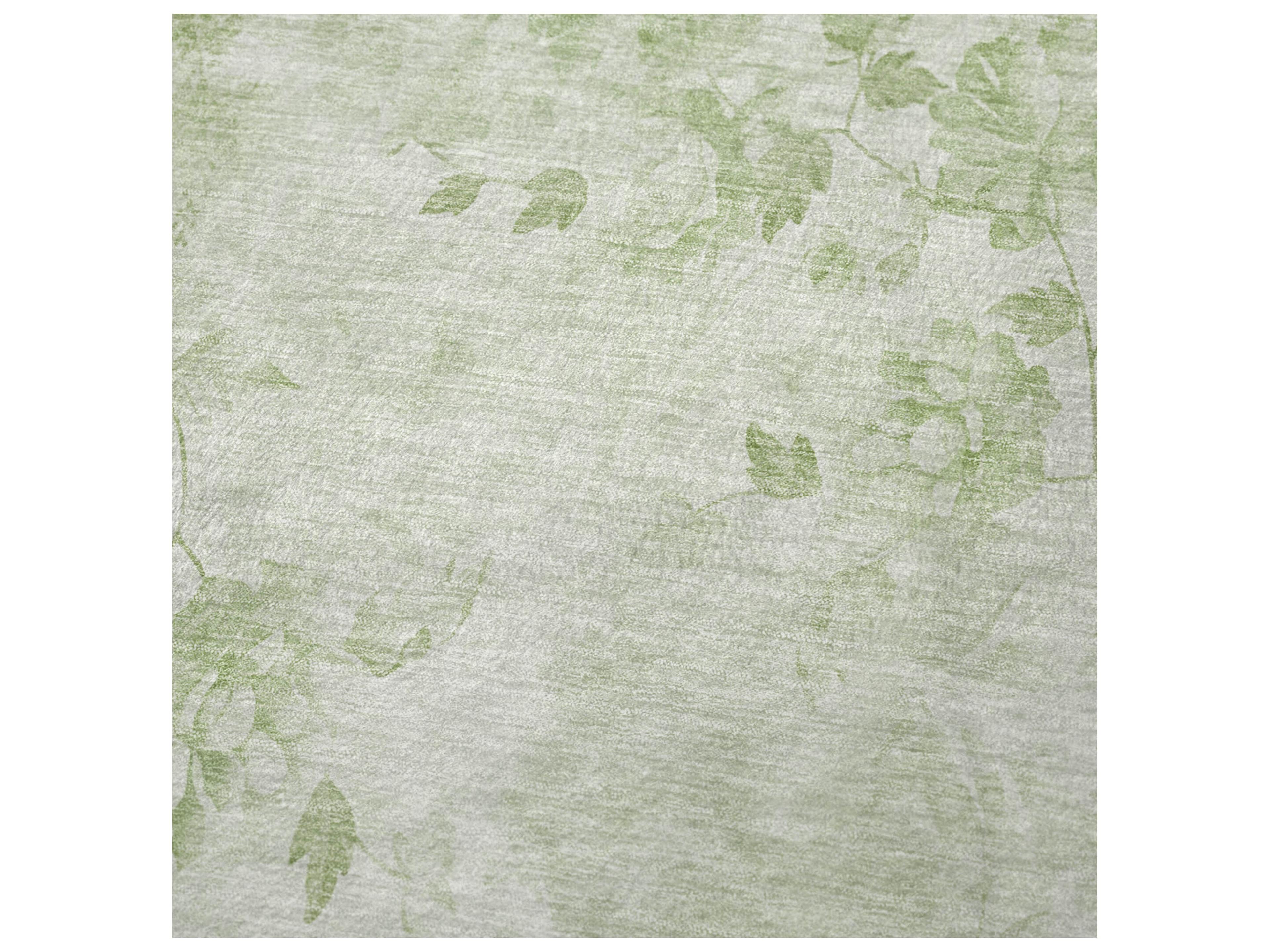 Dalyn Sherpa Green Polyester Throw