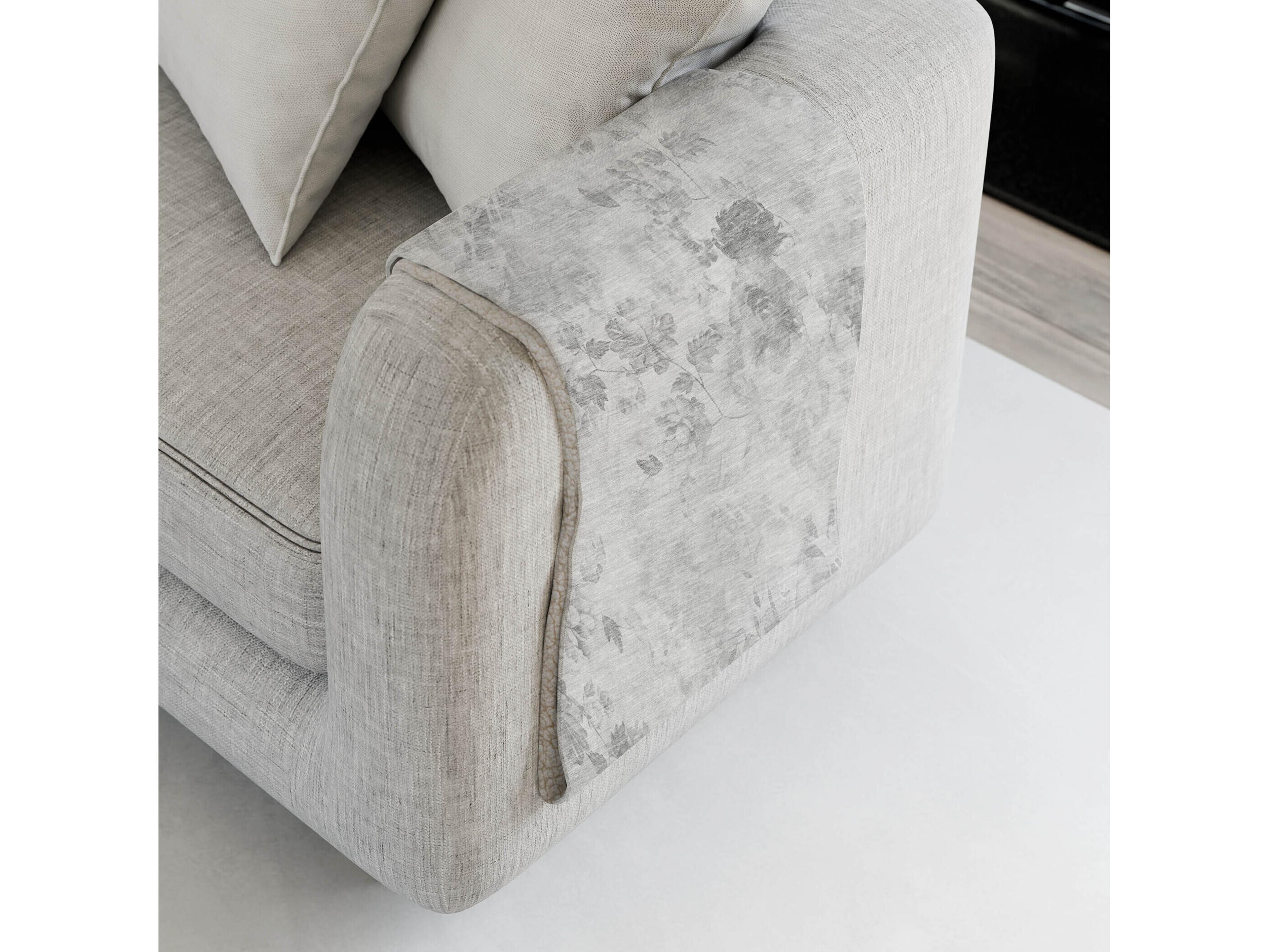 Dalyn Sherpa Gray Polyester Throw