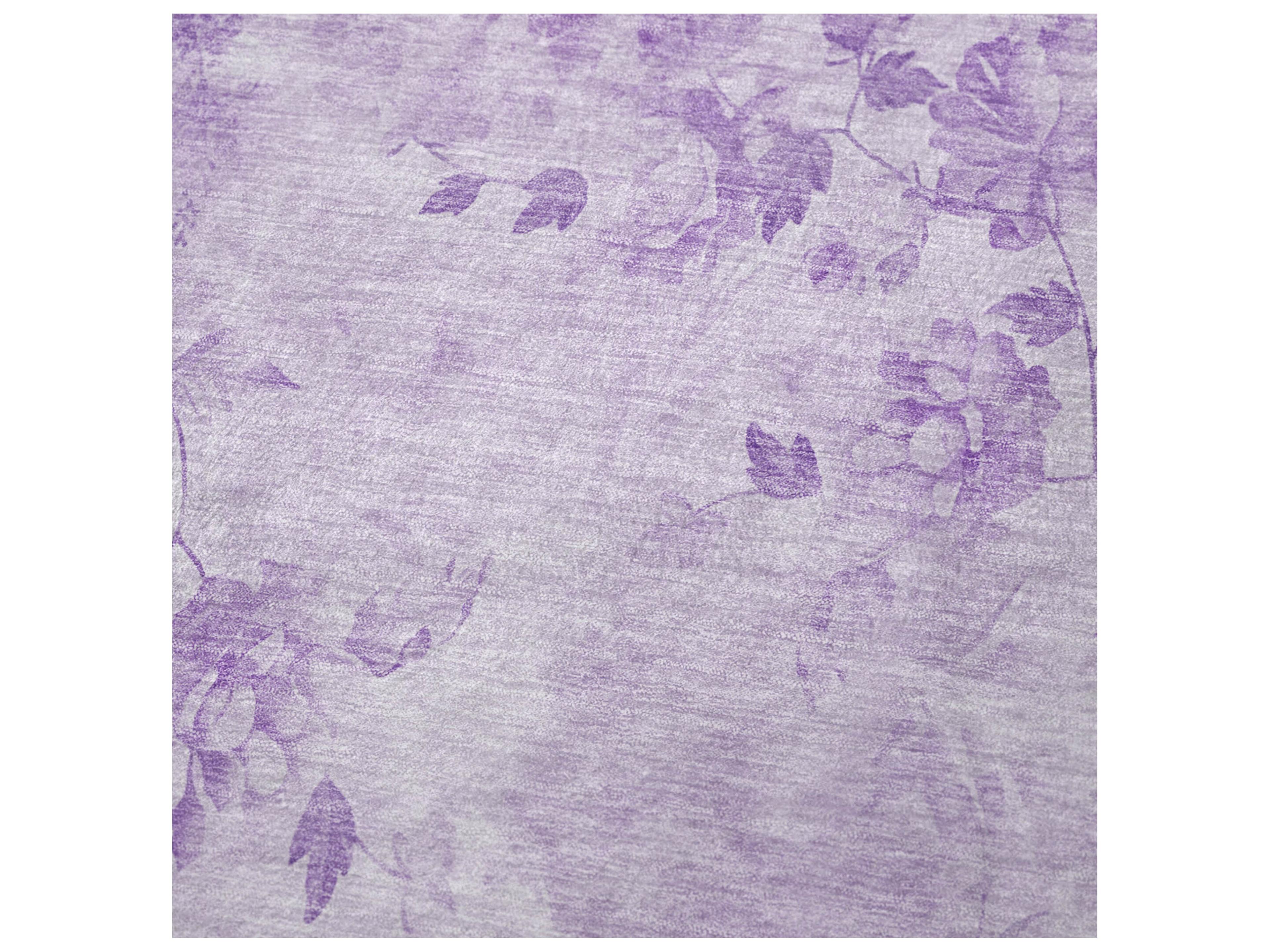 Dalyn Sherpa Purple Polyester Throw