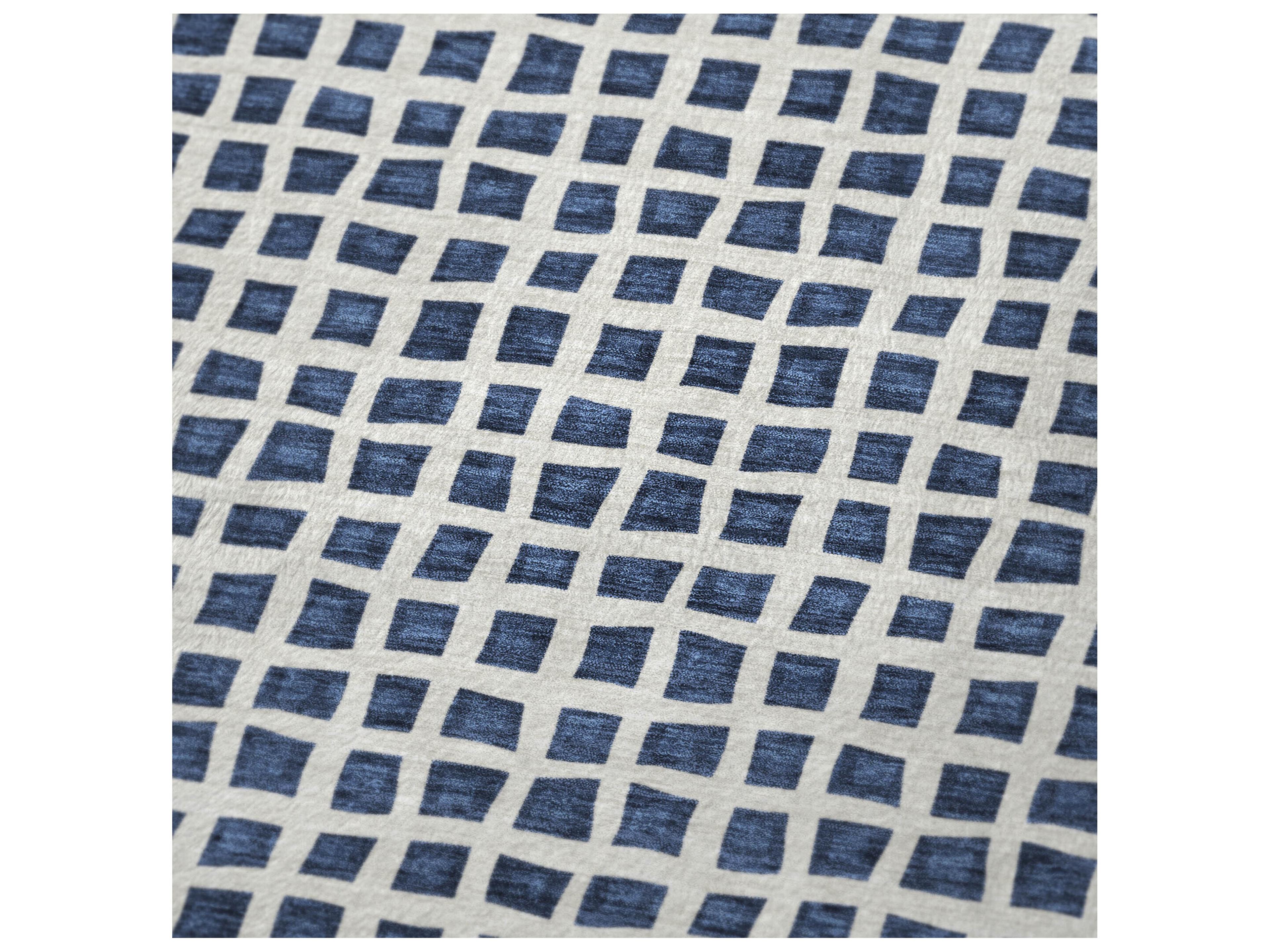 Dalyn Sherpa Blue Polyester Throw