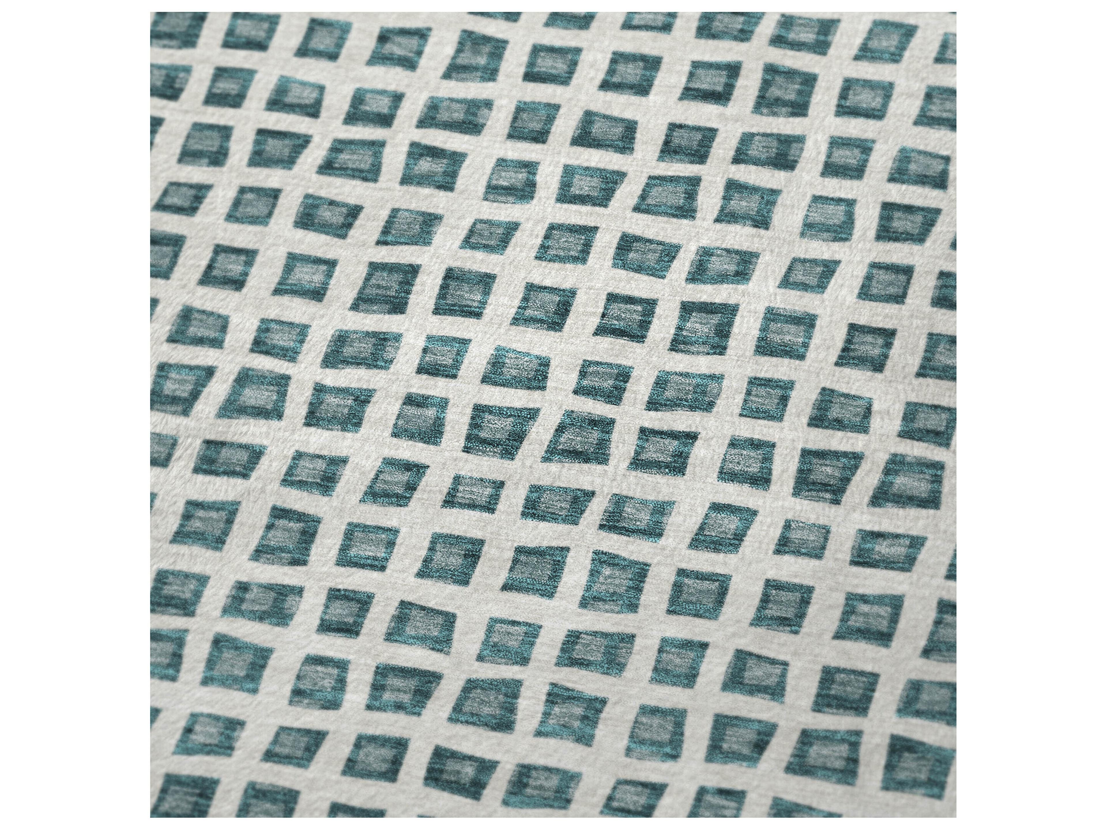 Dalyn Sherpa Teal Polyester Throw