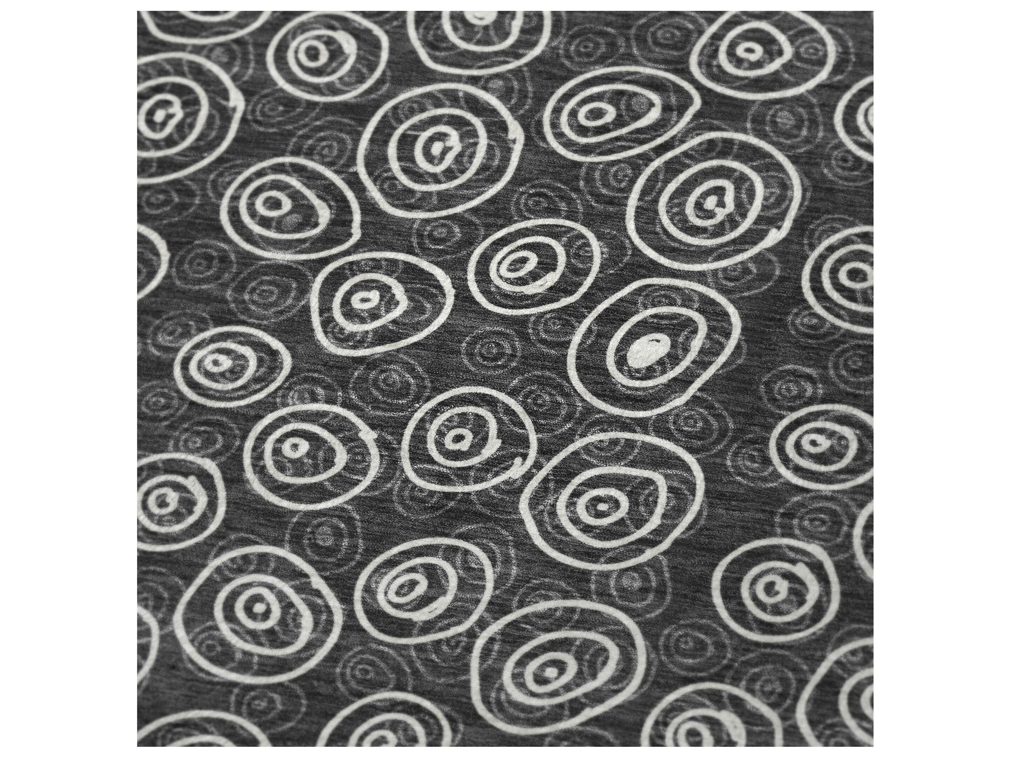 Dalyn Sherpa Black Polyester Throw