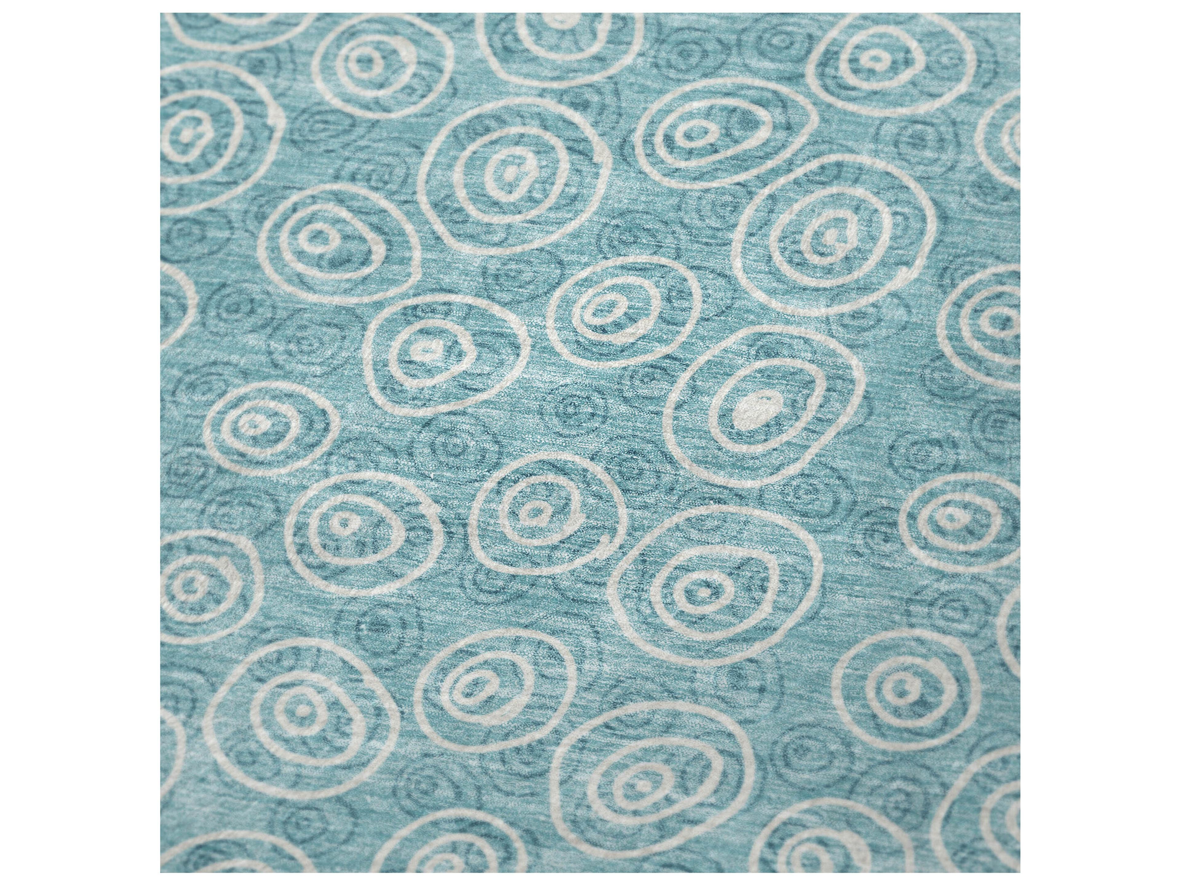 Dalyn Sherpa Teal Polyester Throw