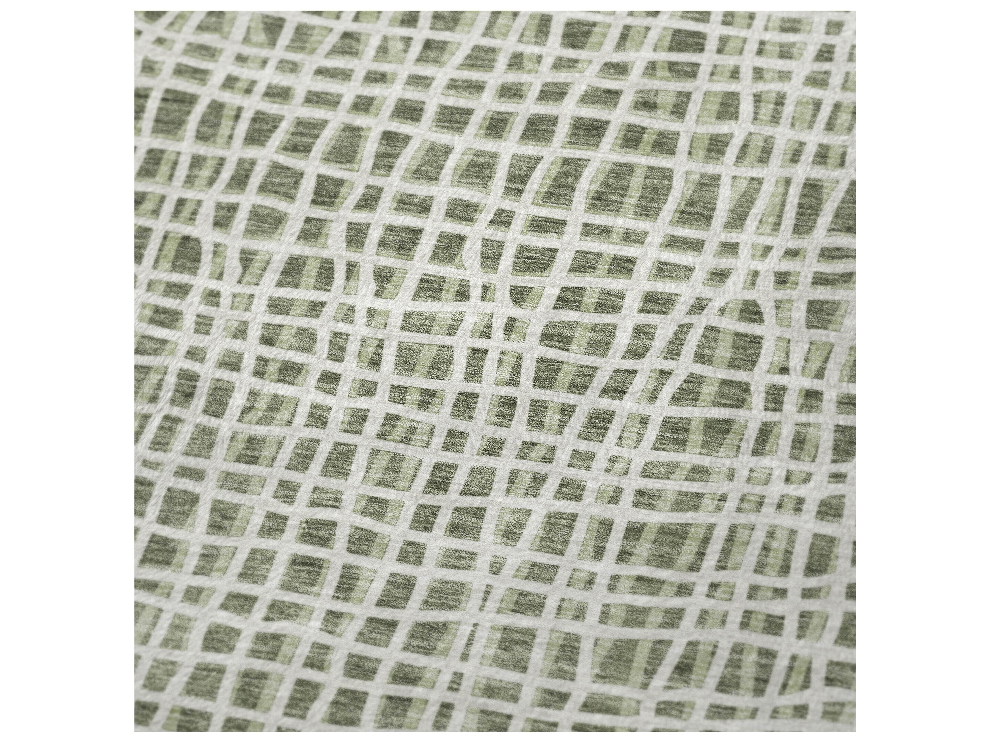Dalyn Sherpa Green Polyester Throw