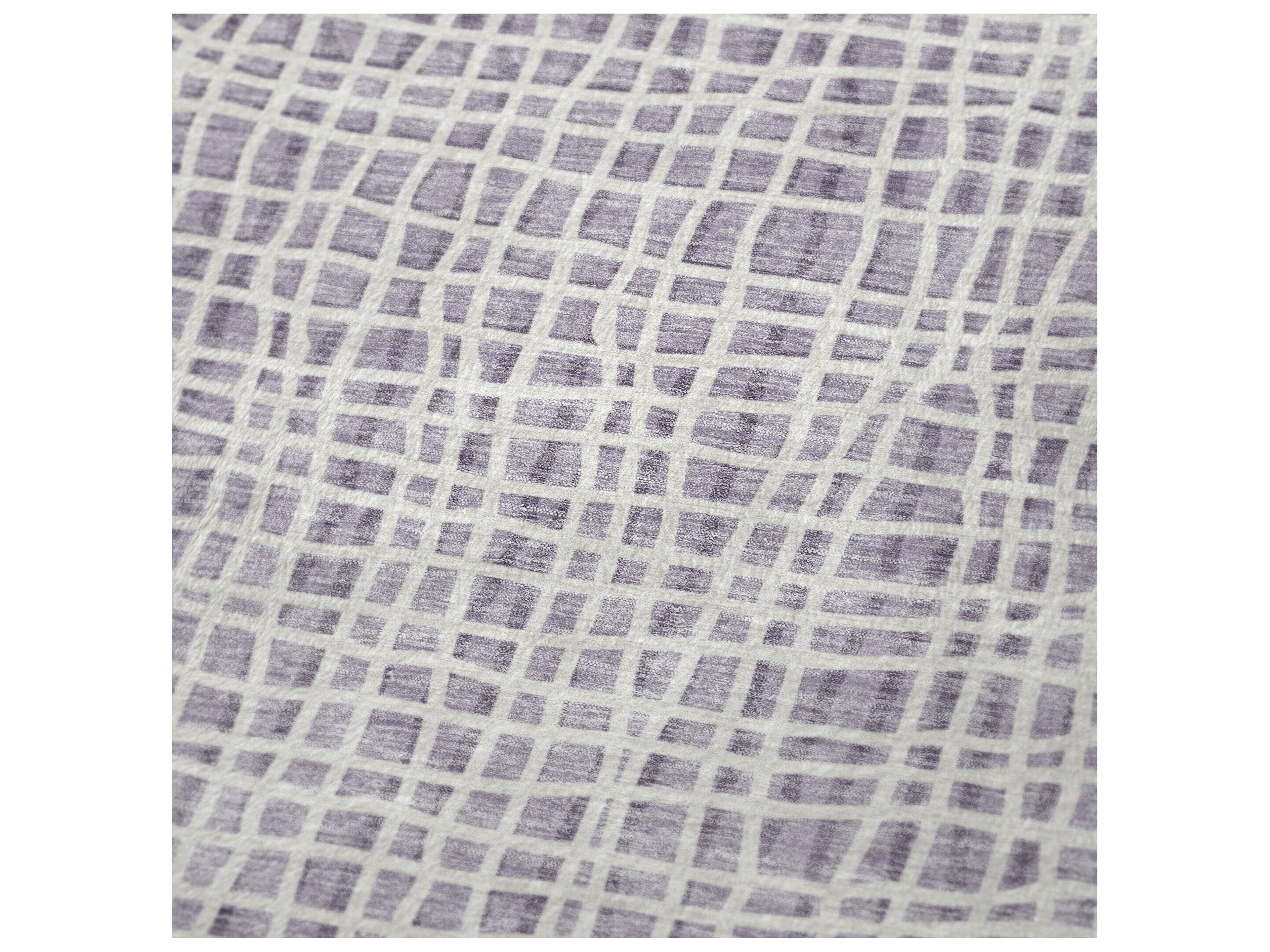 Dalyn Sherpa Purple Polyester Throw