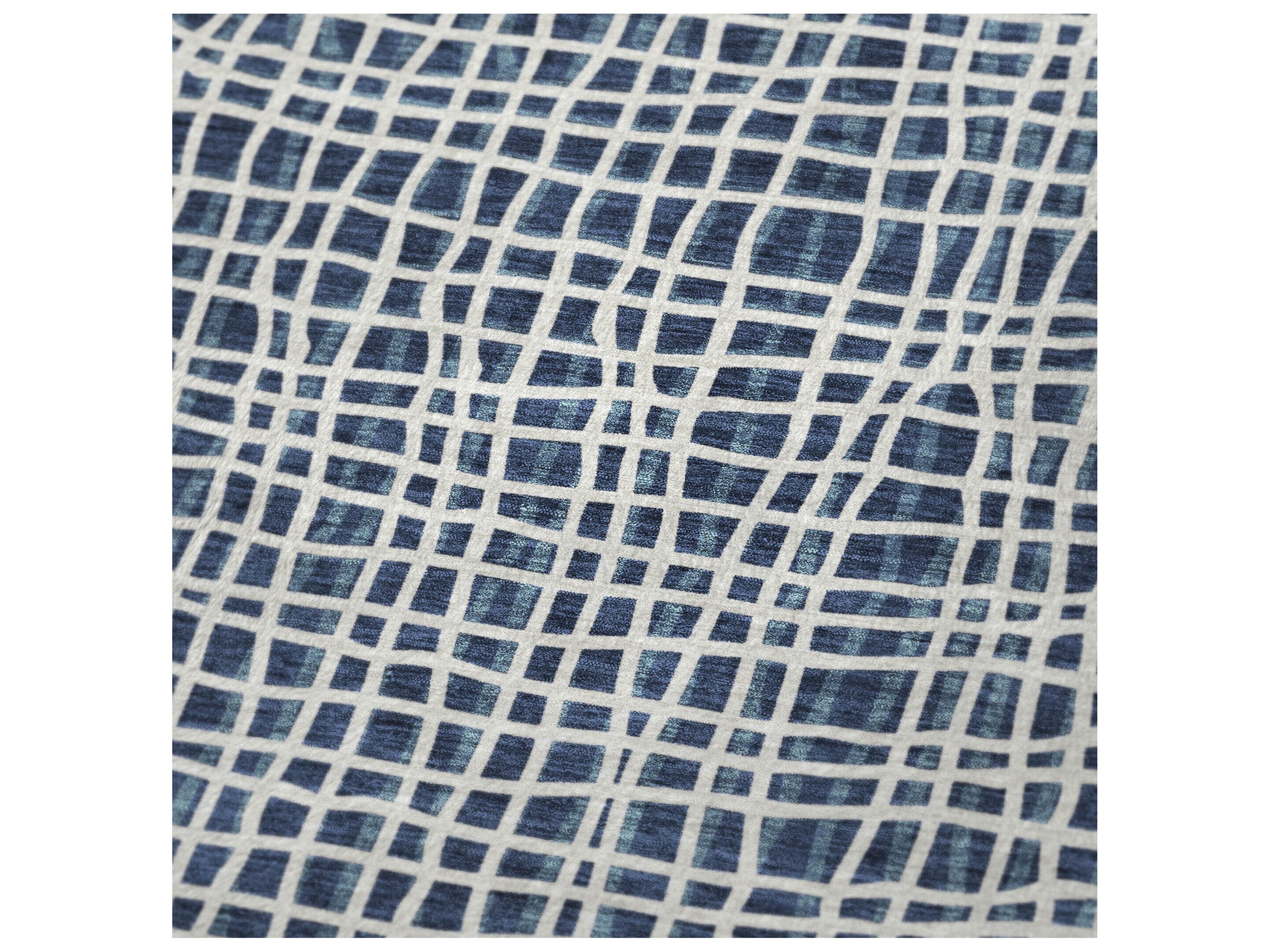 Dalyn Sherpa Blue Polyester Throw