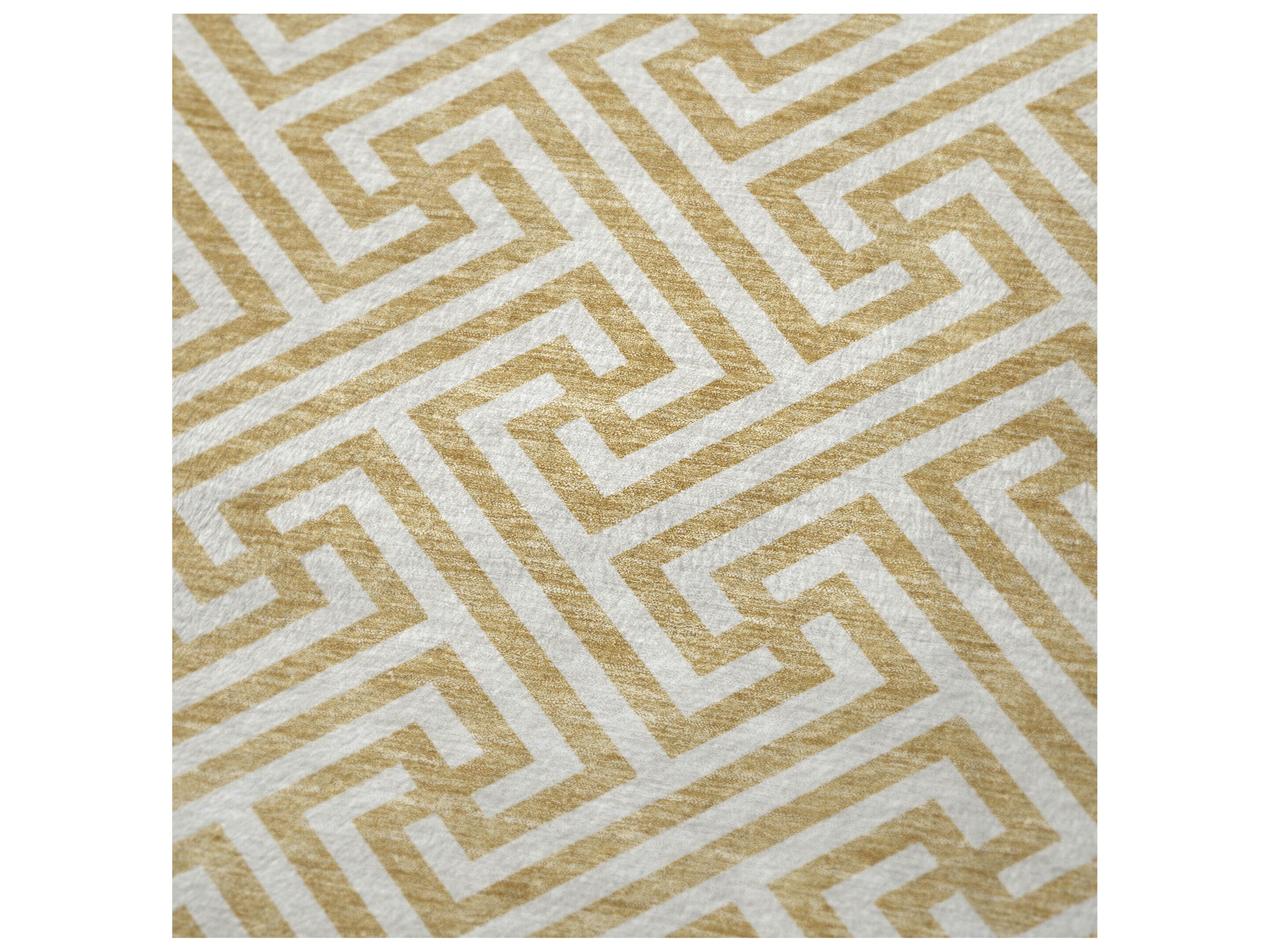 Dalyn Sherpa Gold Polyester Throw