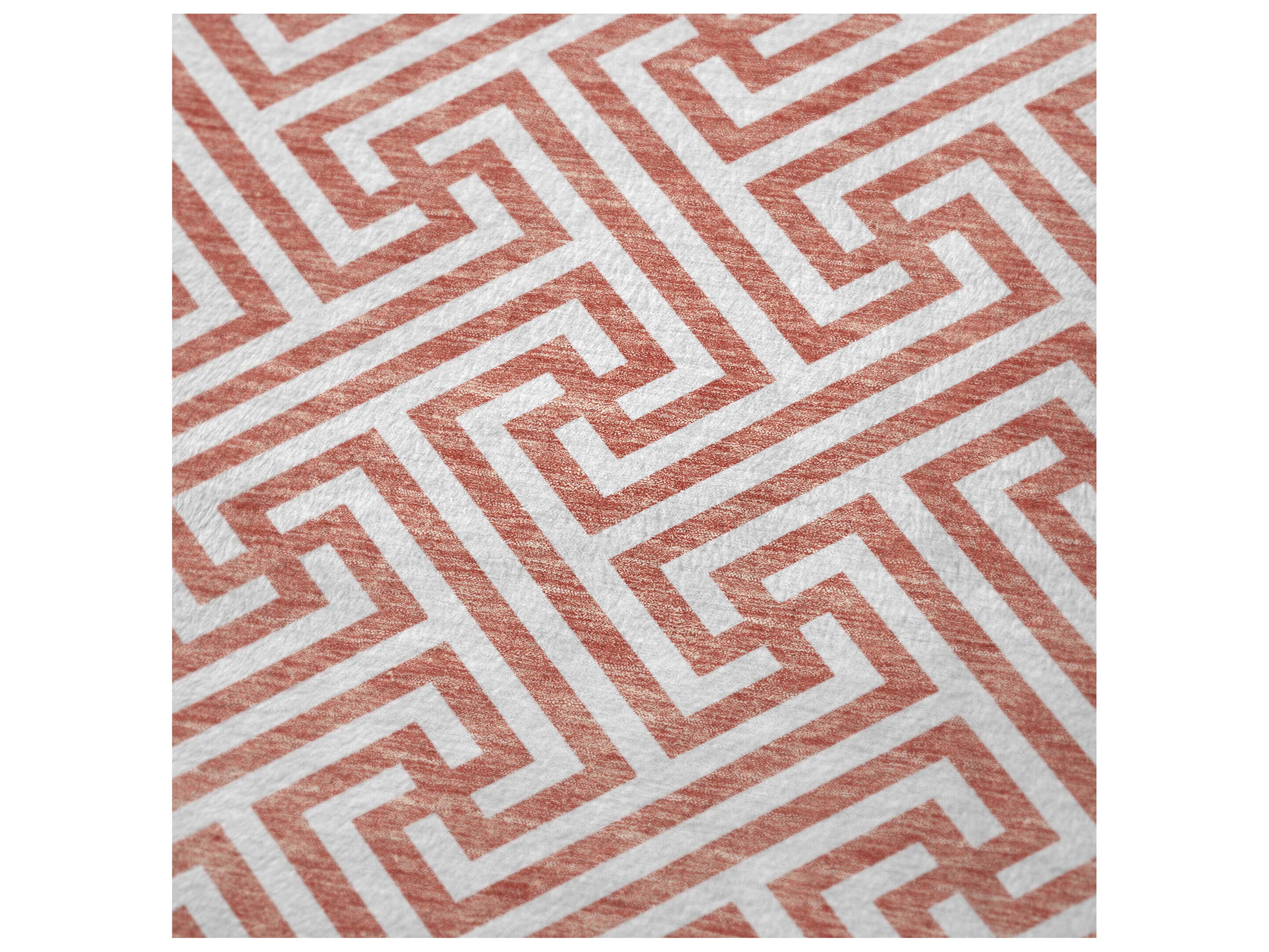 Dalyn Sherpa Orange Polyester Throw