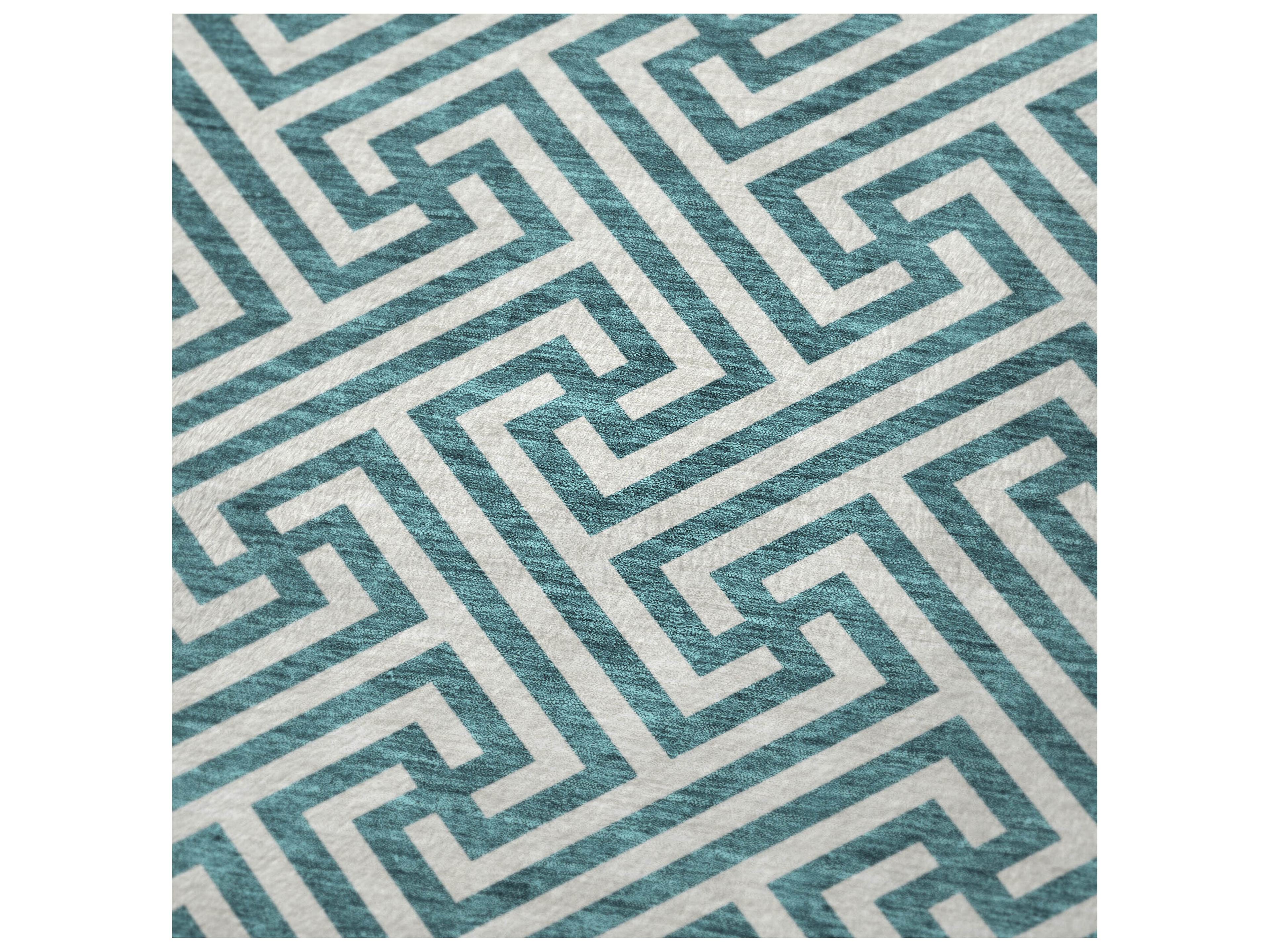 Dalyn Sherpa Teal Polyester Throw