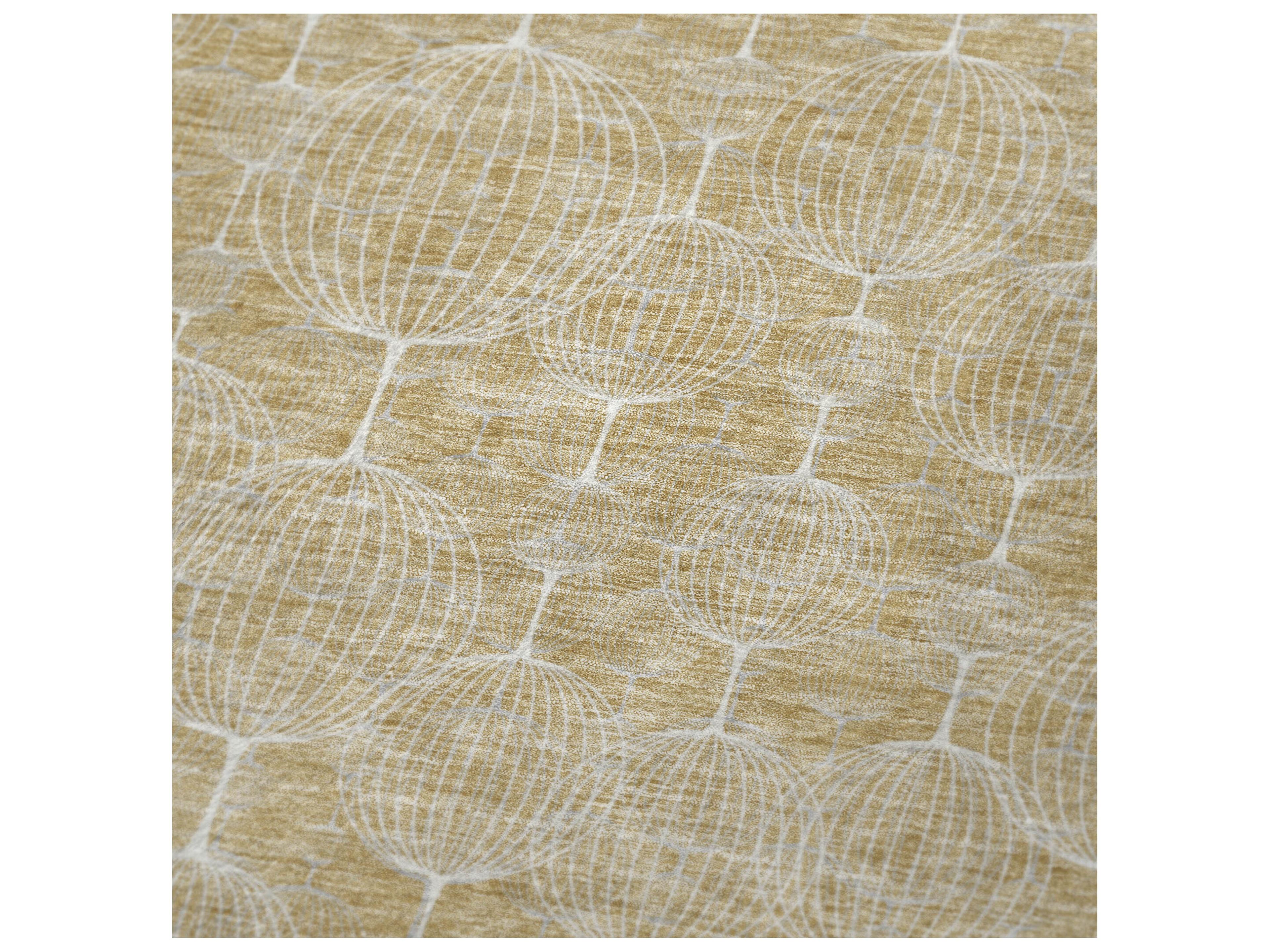 Dalyn Sherpa Gold Polyester Throw