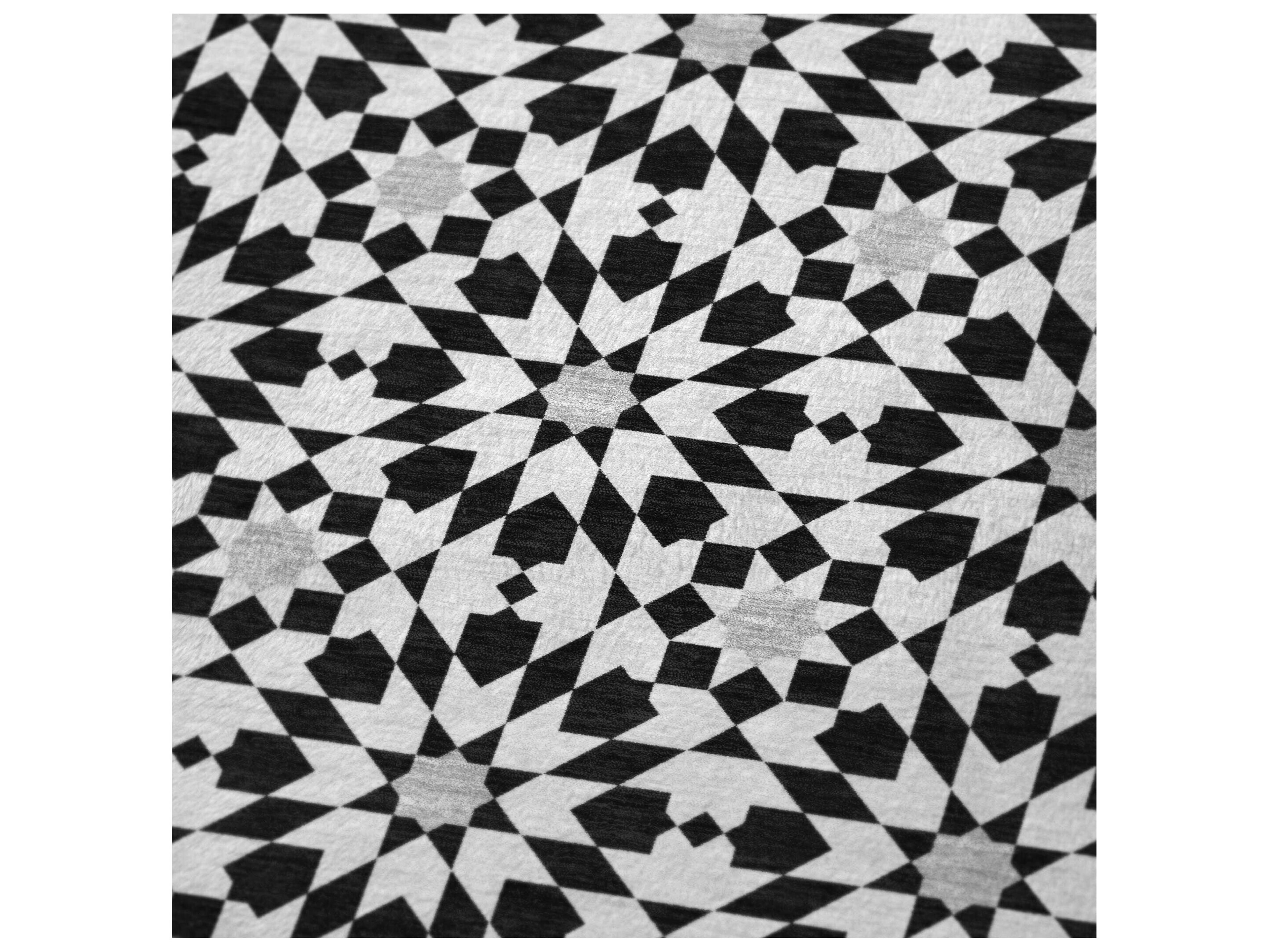 Dalyn Sherpa Black Polyester Throw